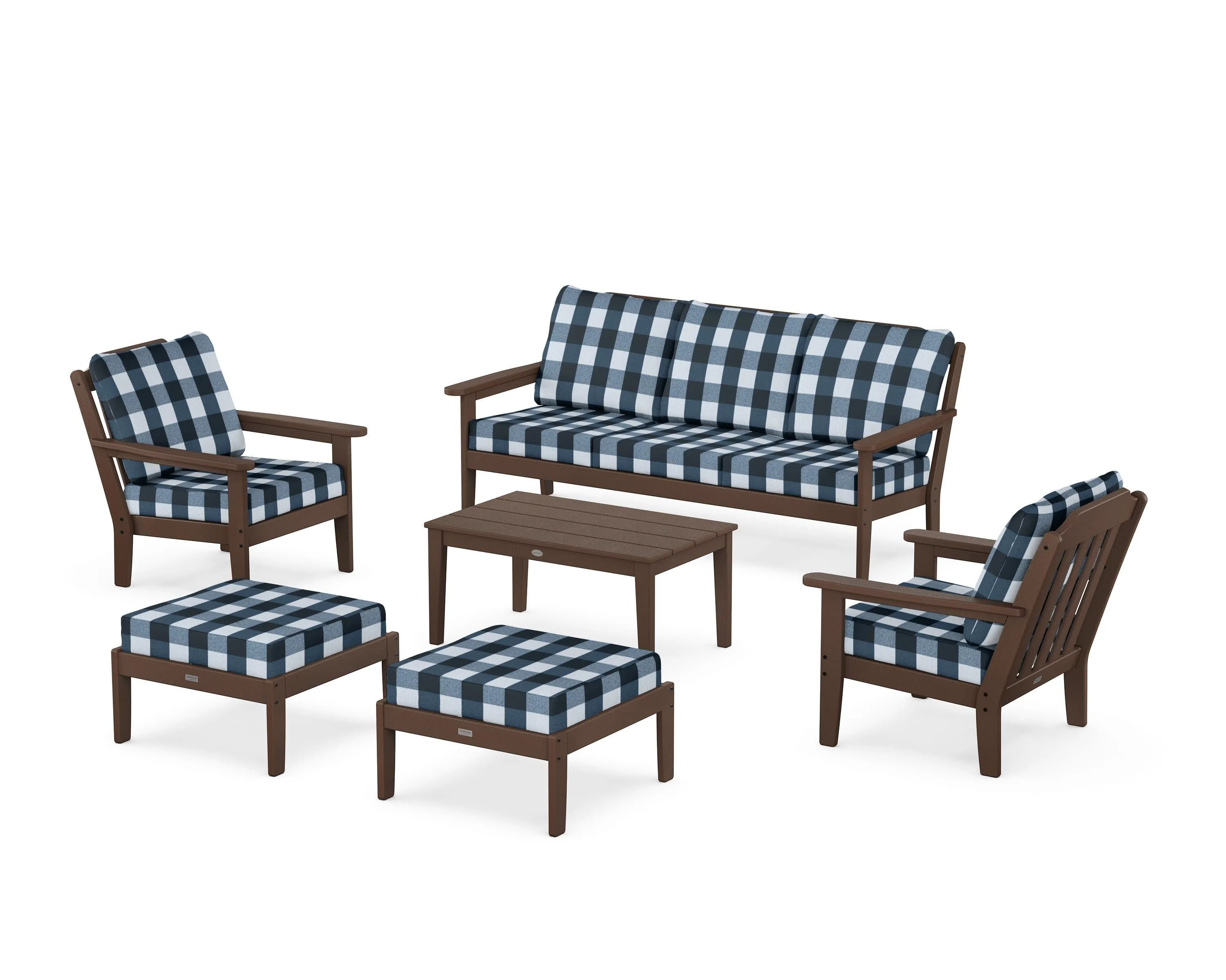 Cottage 6-Piece Lounge Sofa Set
