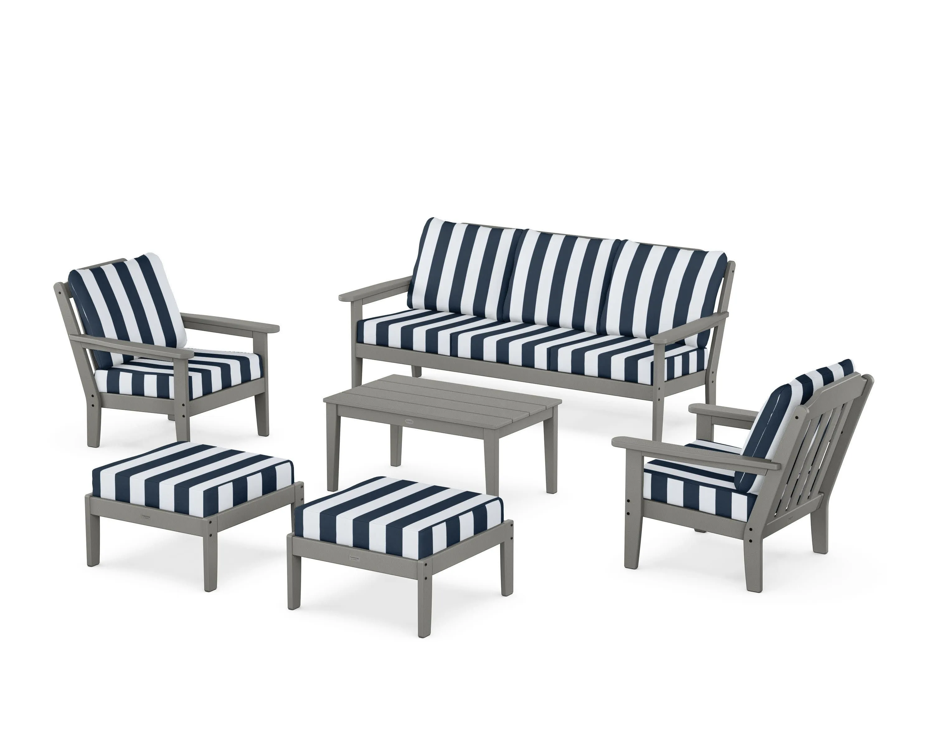 Cottage 6-Piece Lounge Sofa Set