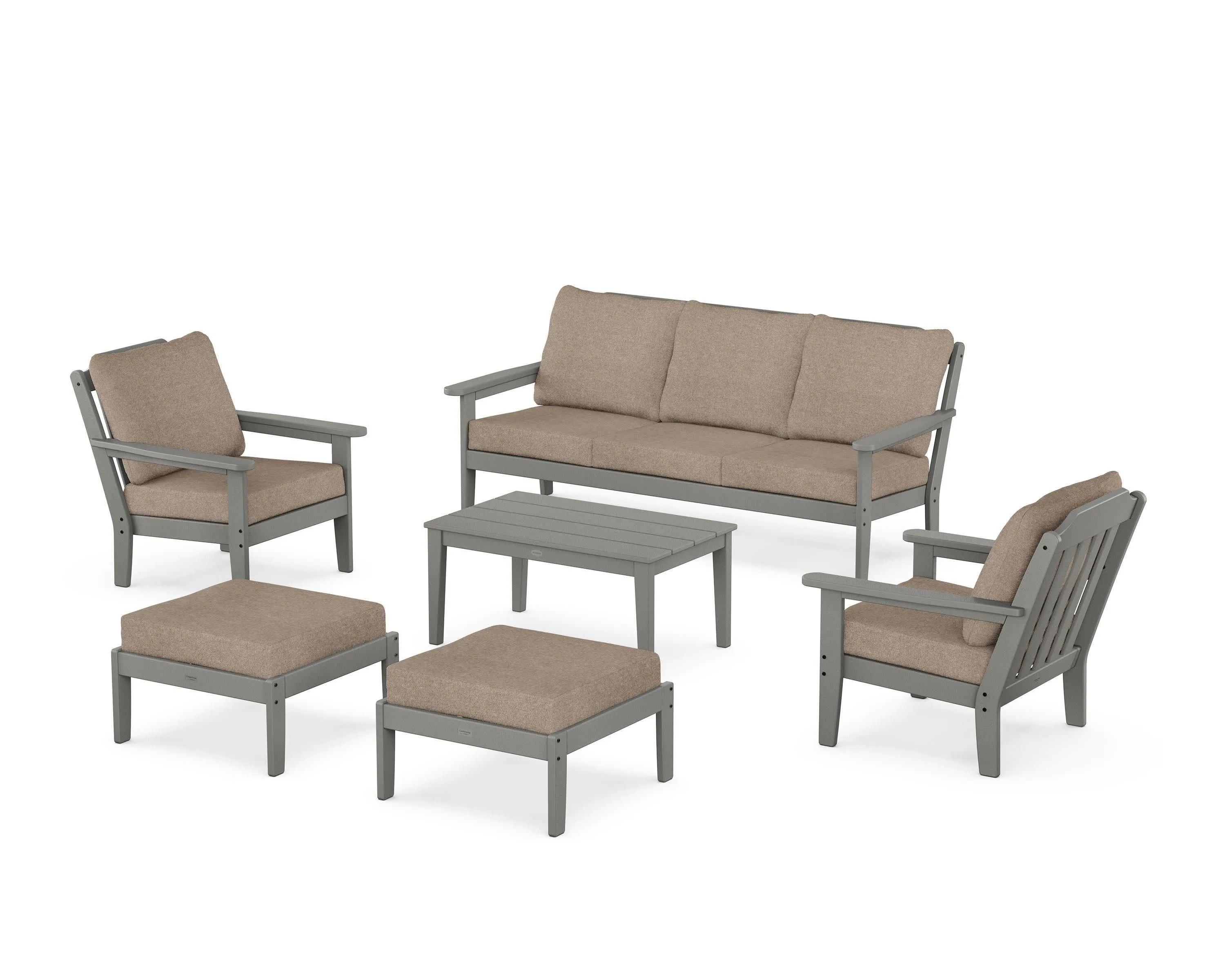 Cottage 6-Piece Lounge Sofa Set