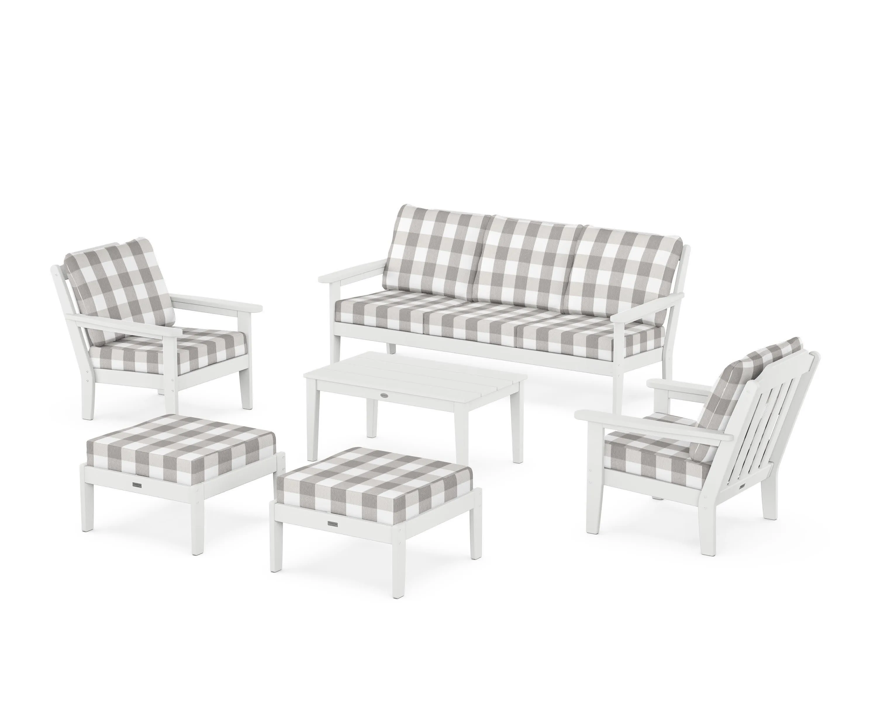 Cottage 6-Piece Lounge Sofa Set