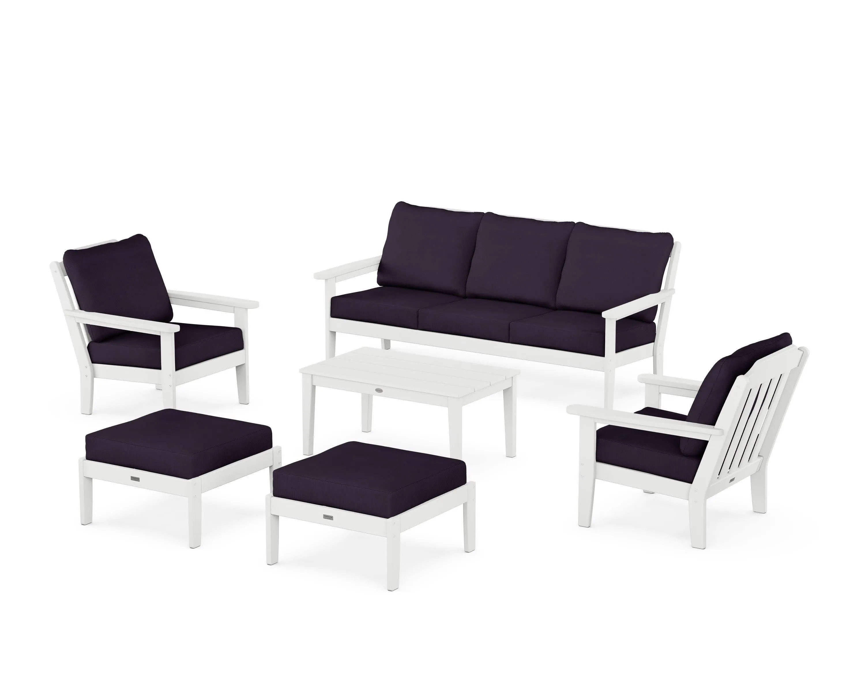 Cottage 6-Piece Lounge Sofa Set