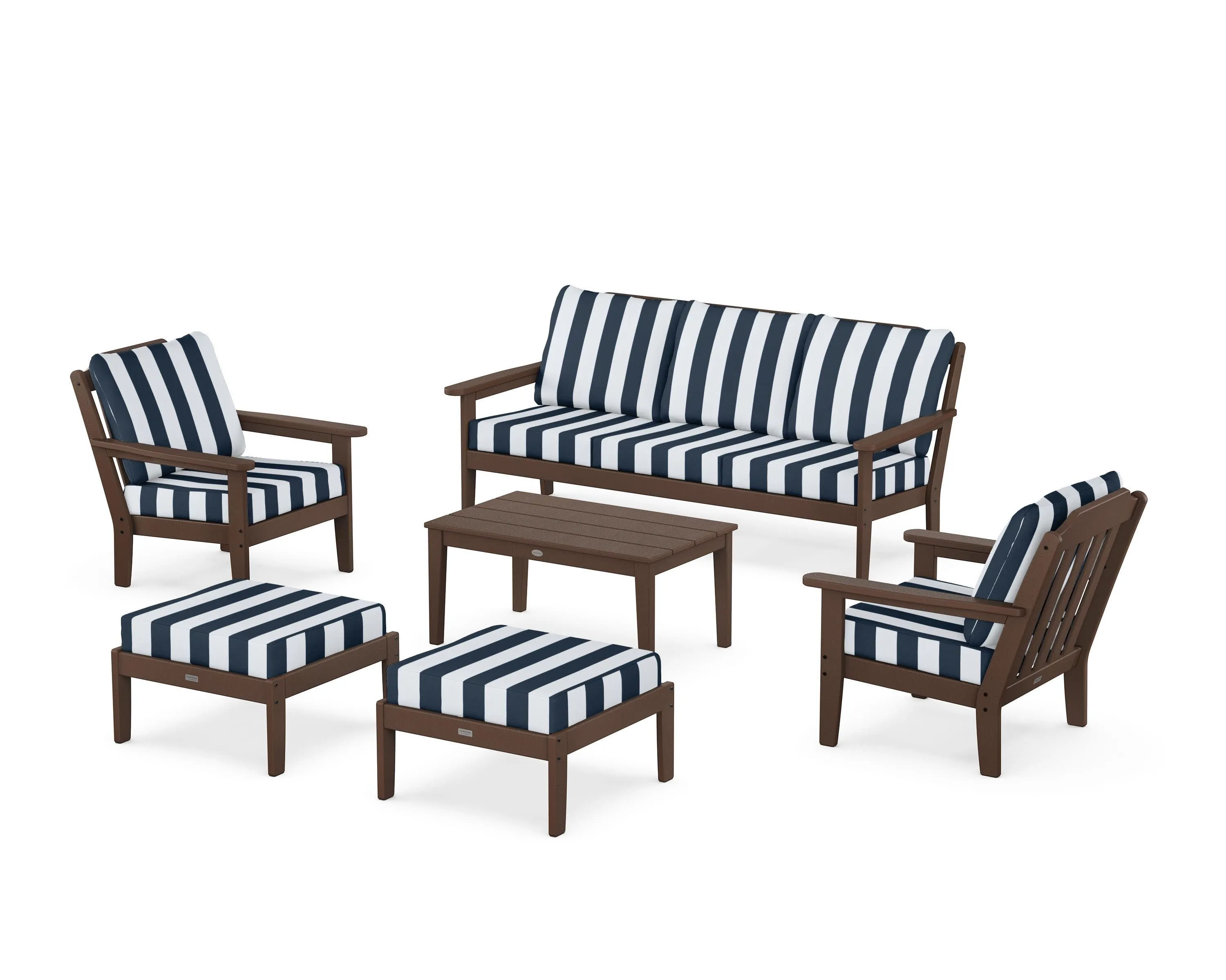 Cottage 6-Piece Lounge Sofa Set