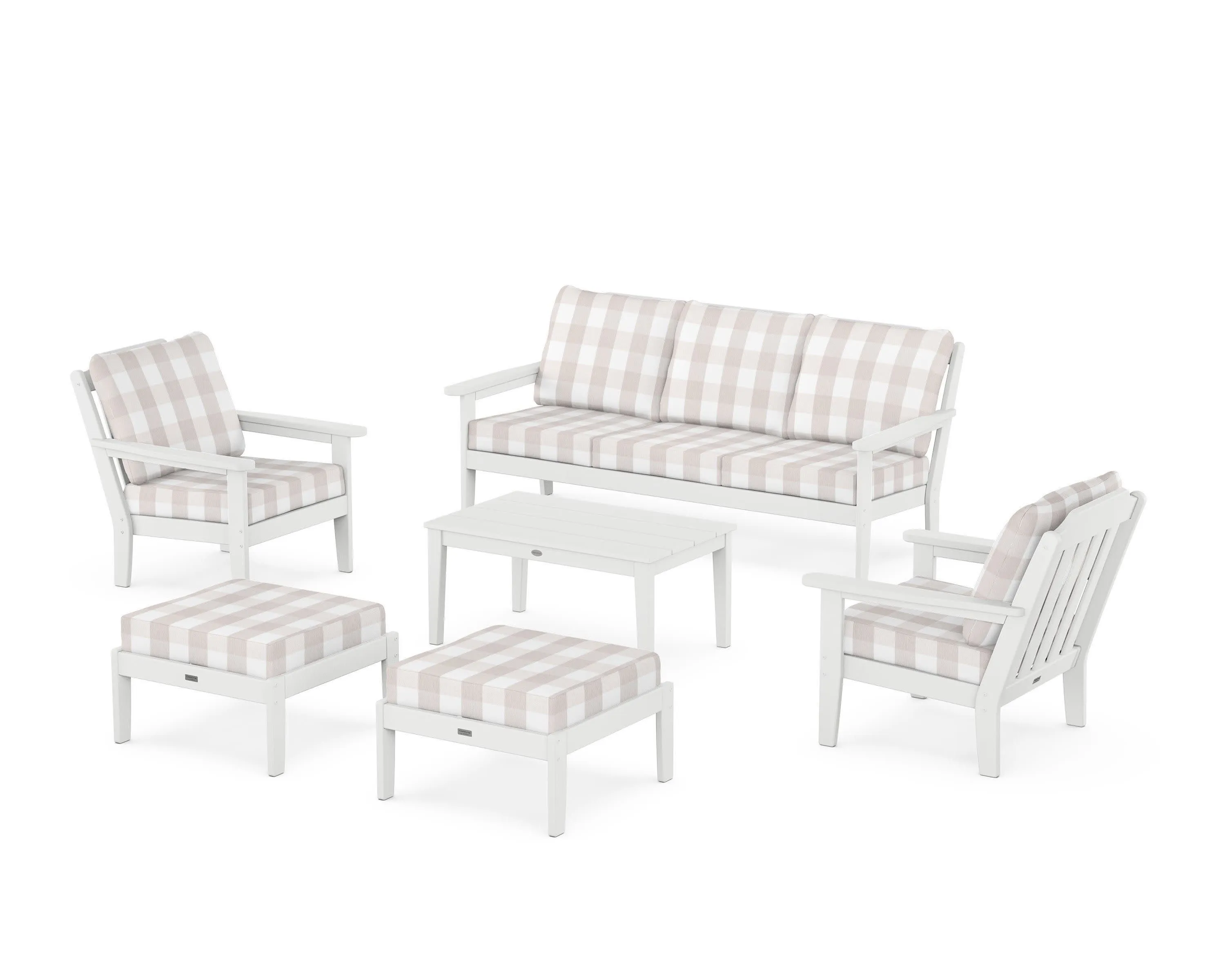 Cottage 6-Piece Lounge Sofa Set