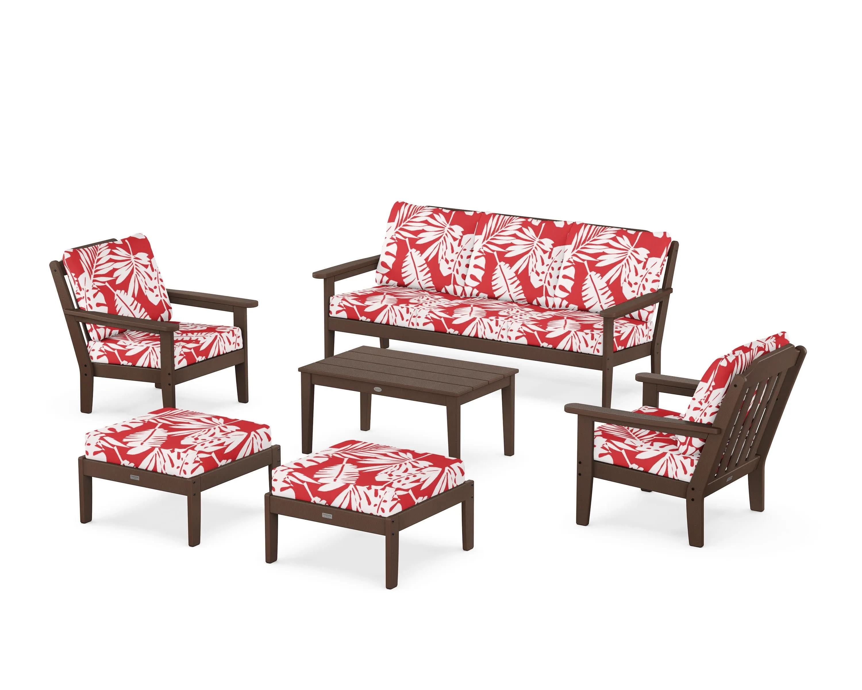 Cottage 6-Piece Lounge Sofa Set