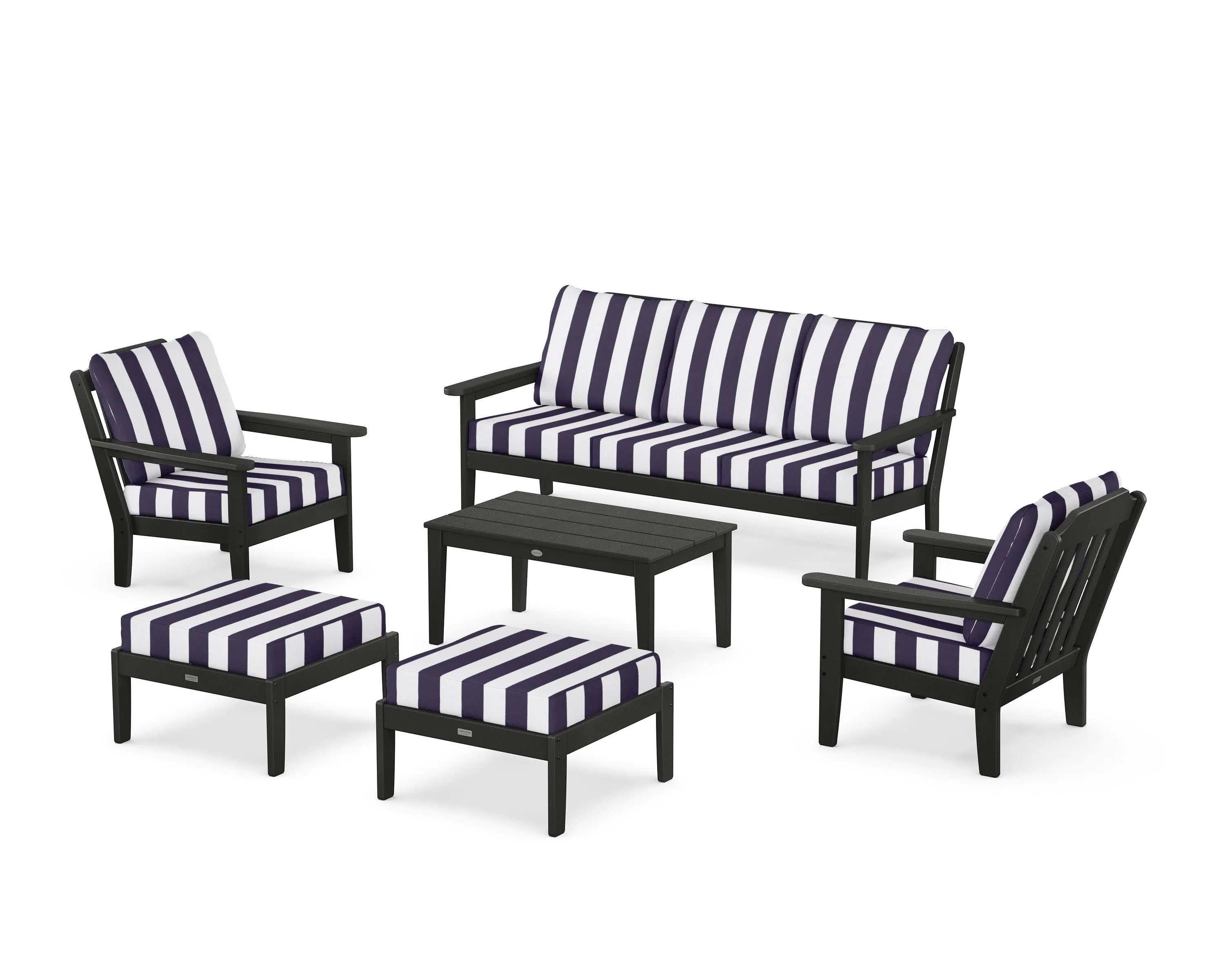 Cottage 6-Piece Lounge Sofa Set