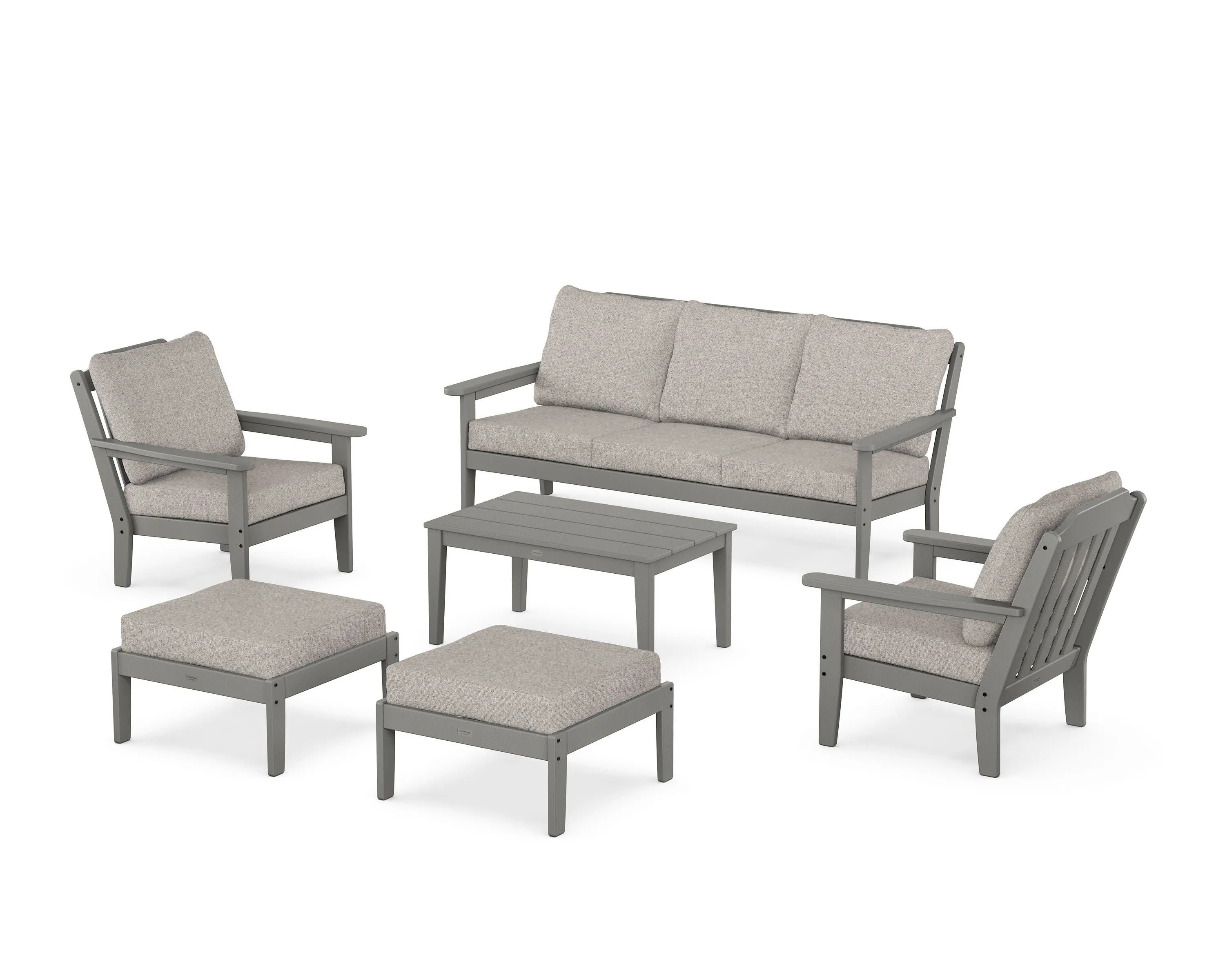 Cottage 6-Piece Lounge Sofa Set