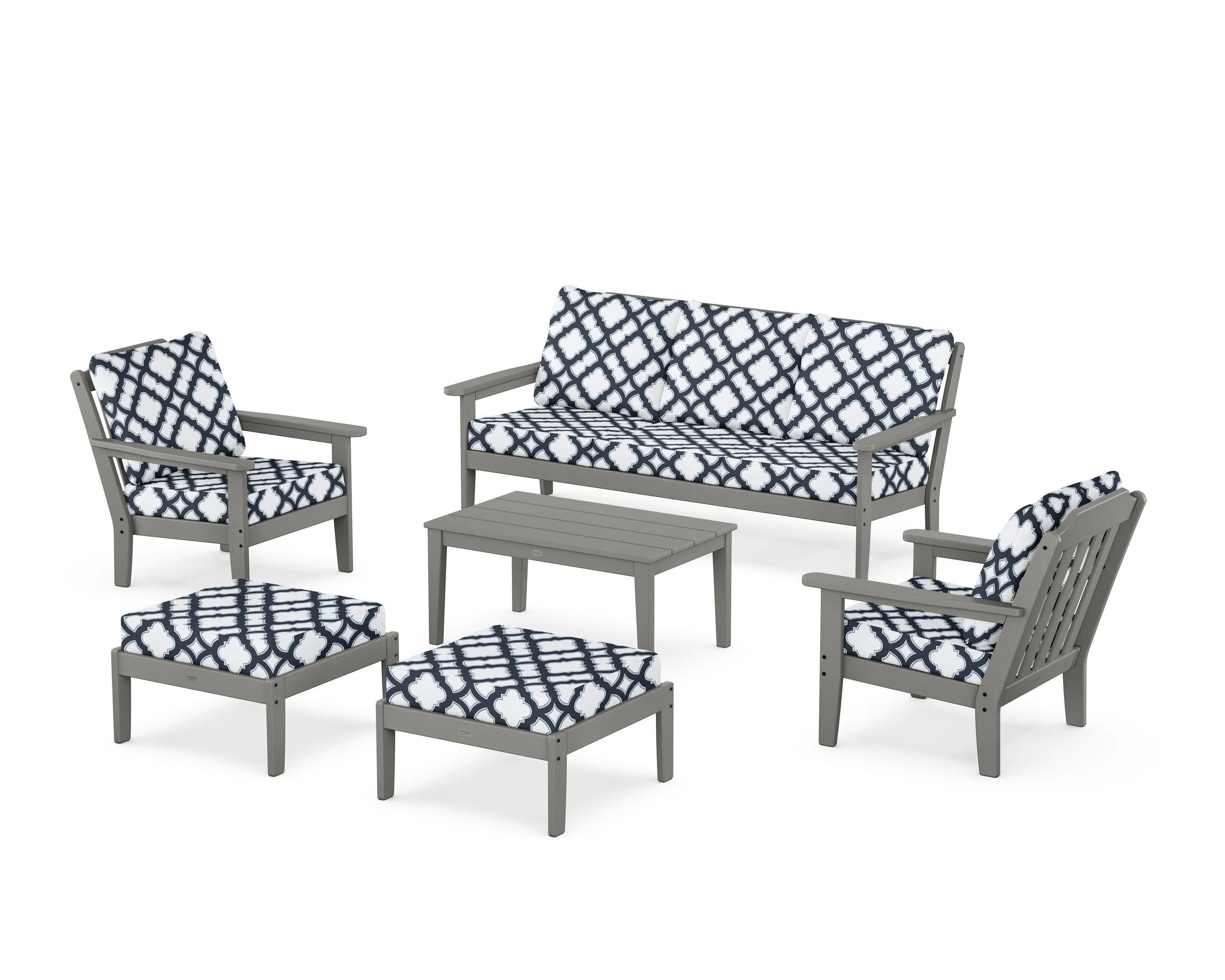 Cottage 6-Piece Lounge Sofa Set