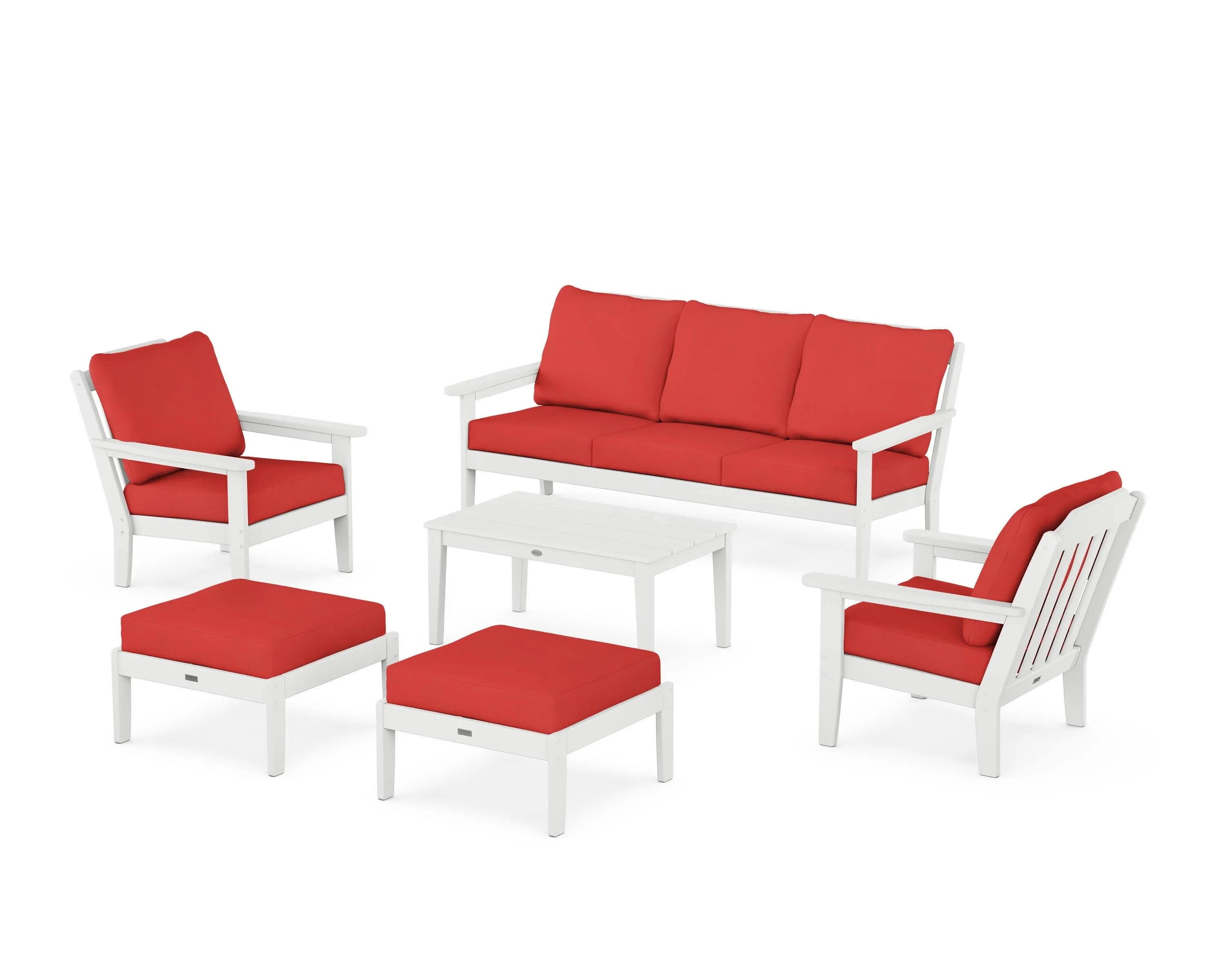 Cottage 6-Piece Lounge Sofa Set