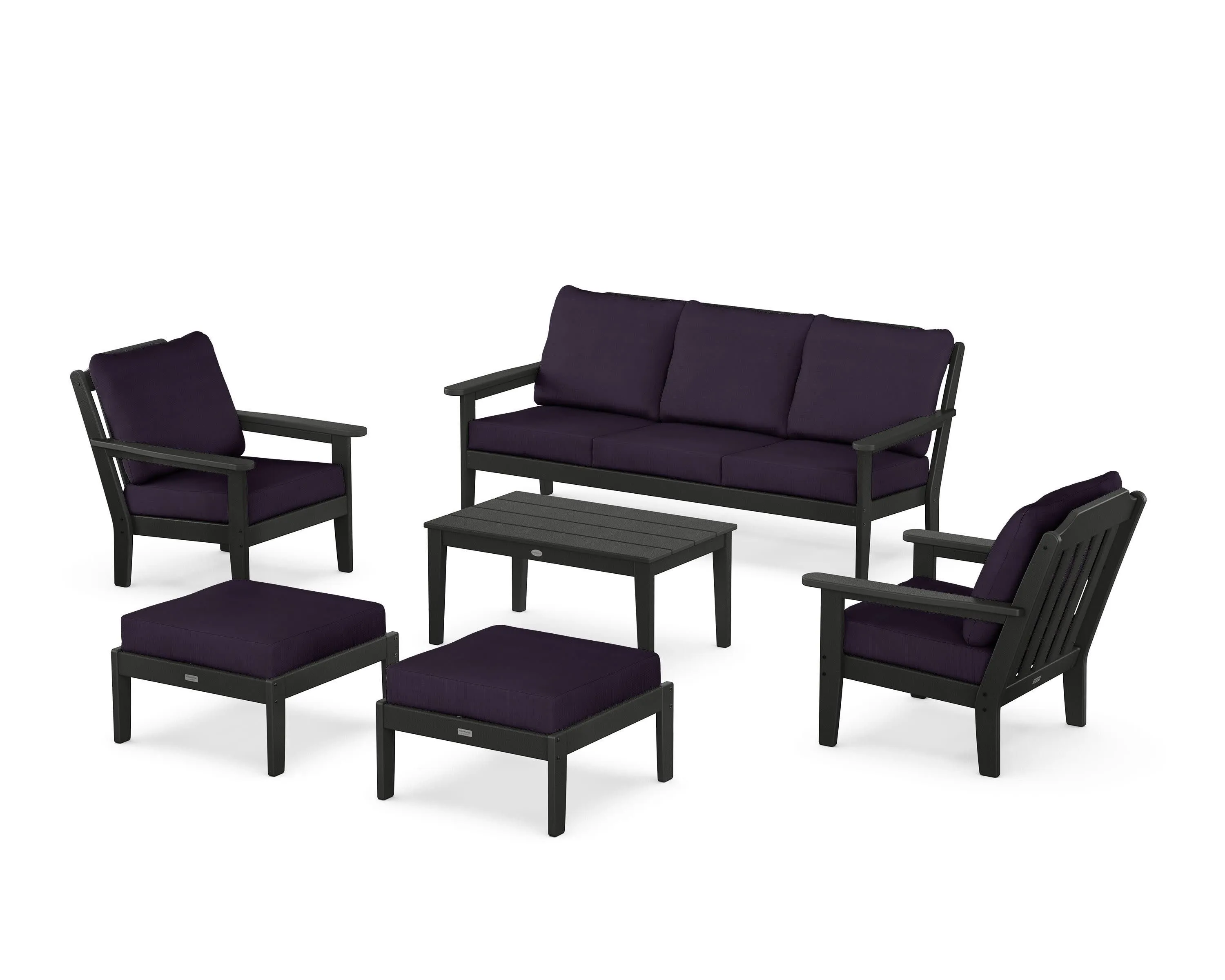 Cottage 6-Piece Lounge Sofa Set