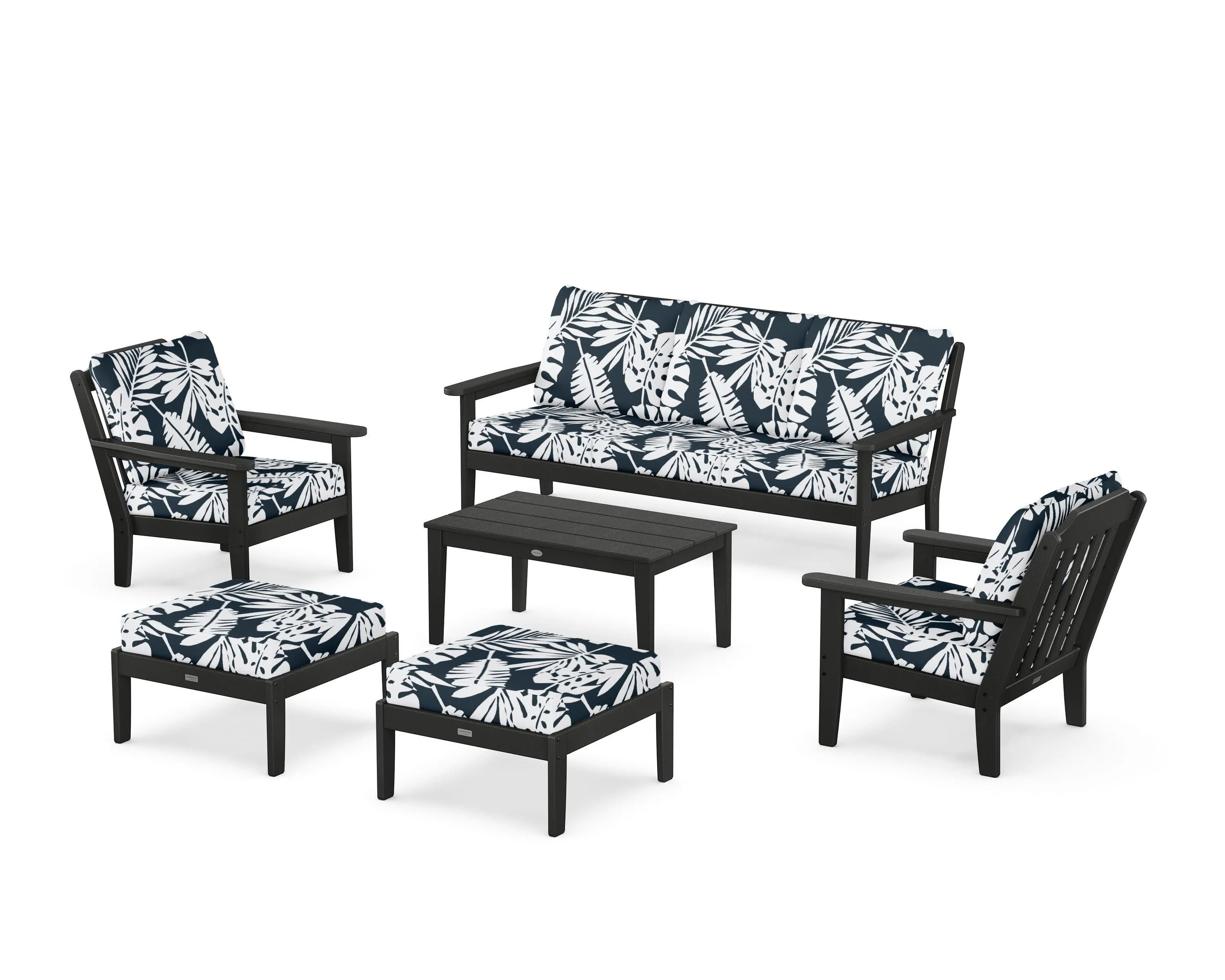 Cottage 6-Piece Lounge Sofa Set