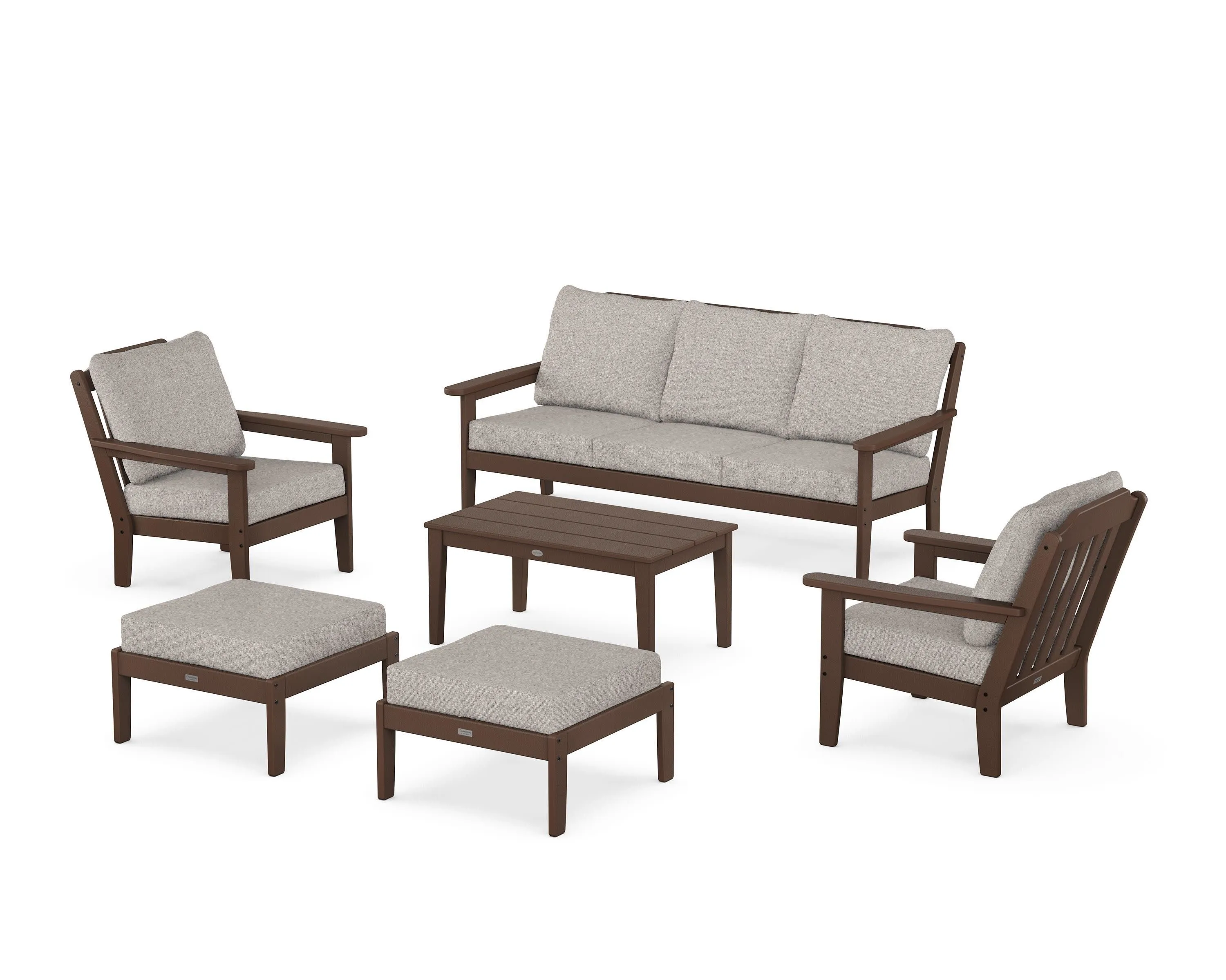 Cottage 6-Piece Lounge Sofa Set