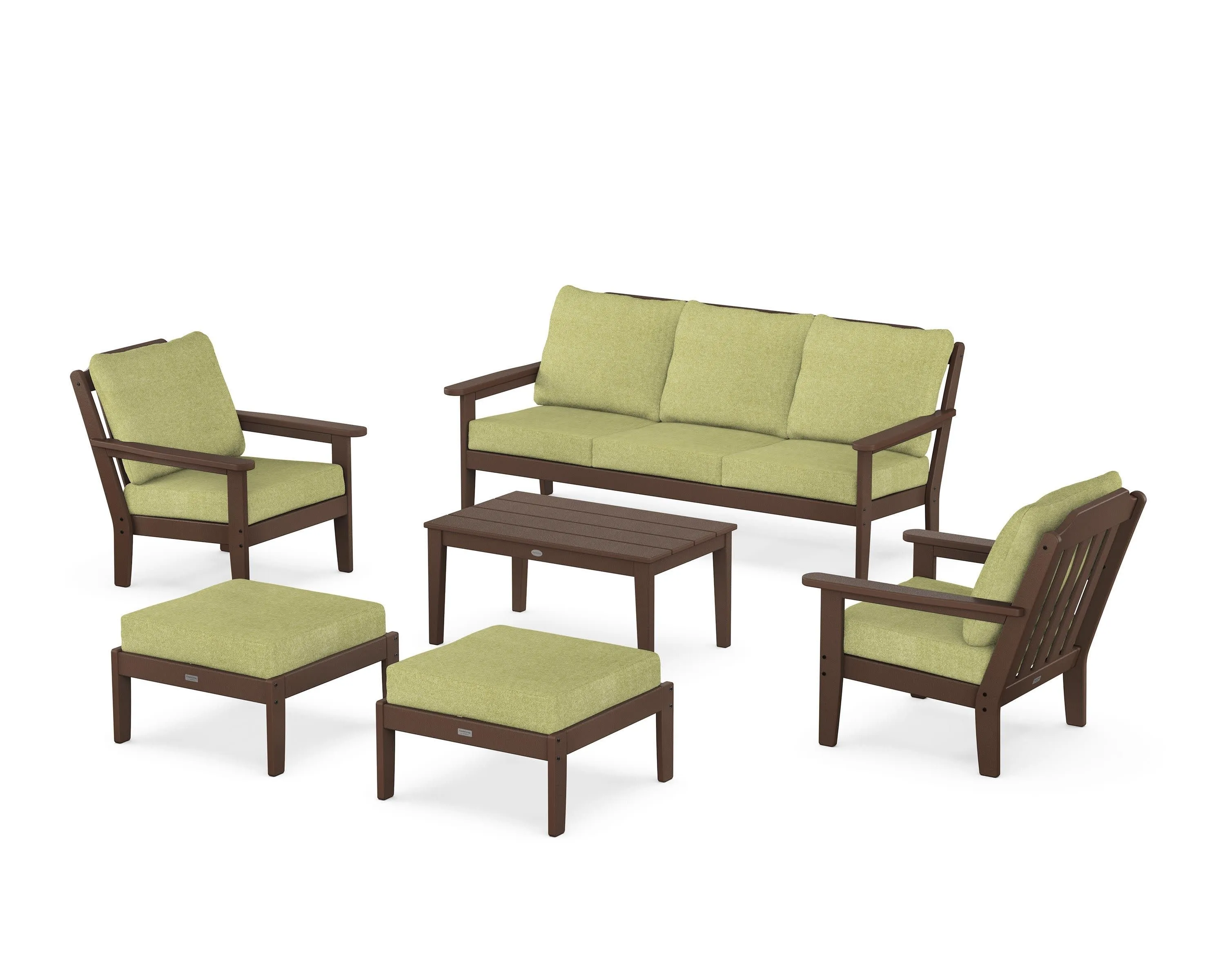 Cottage 6-Piece Lounge Sofa Set