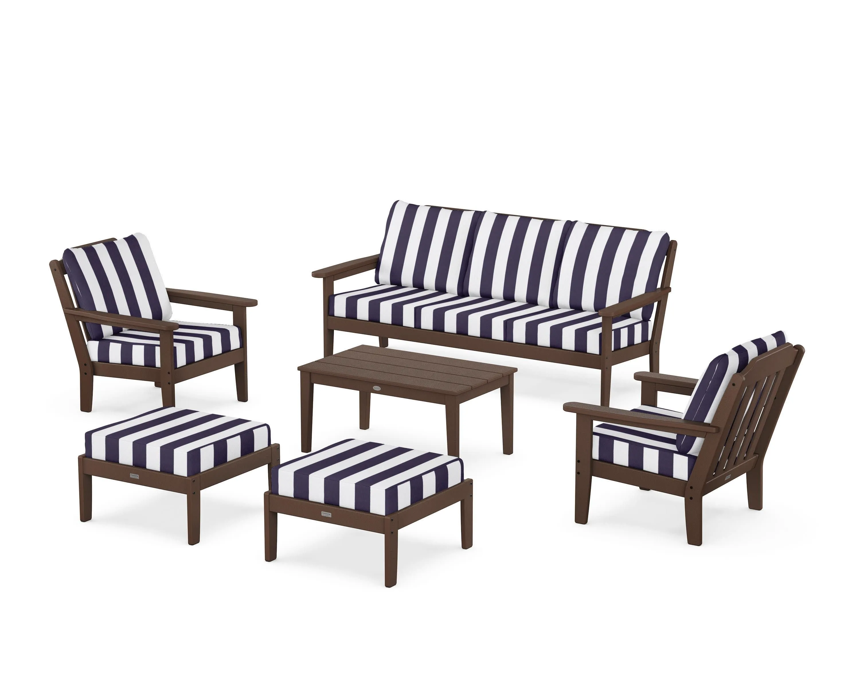 Cottage 6-Piece Lounge Sofa Set
