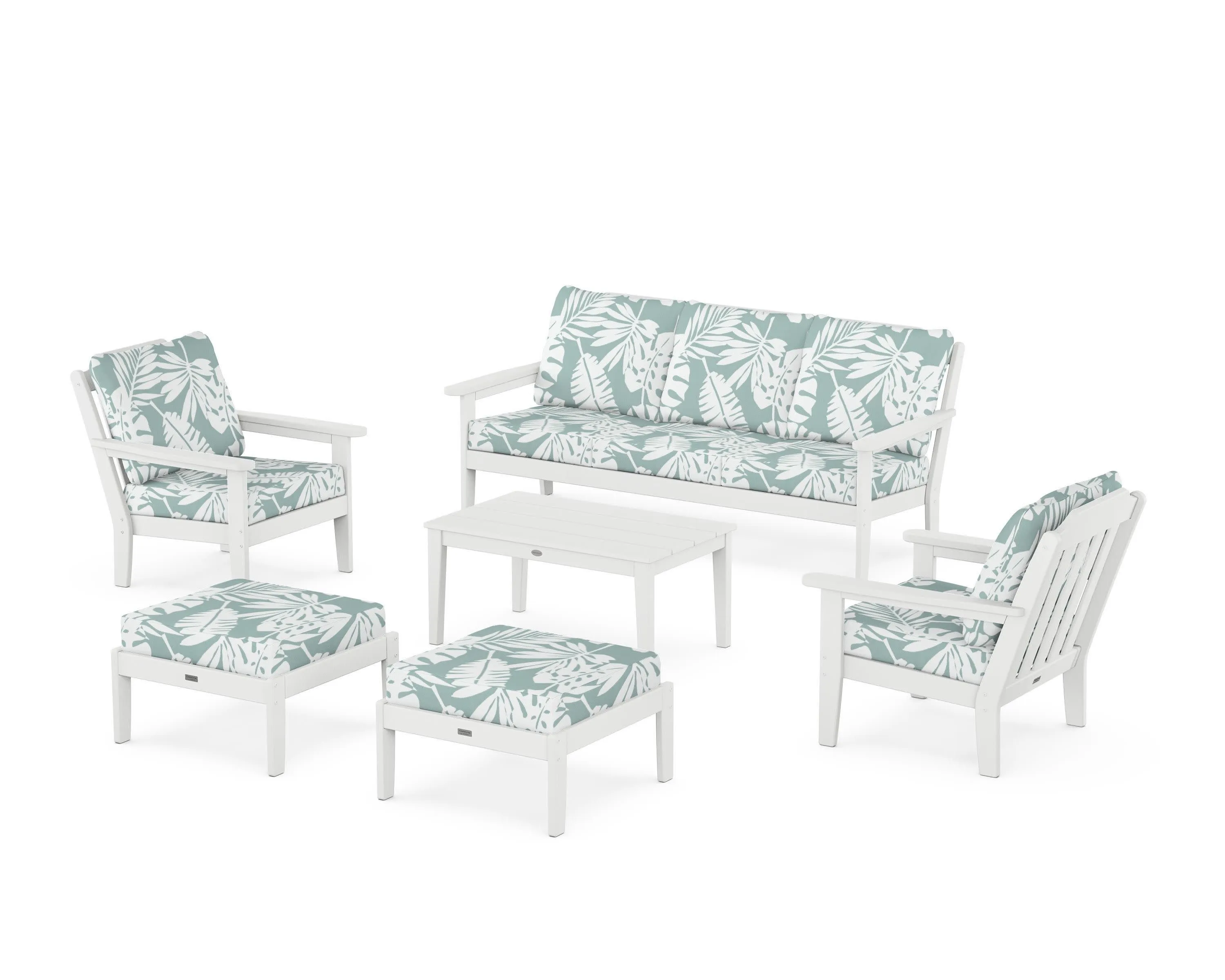 Cottage 6-Piece Lounge Sofa Set