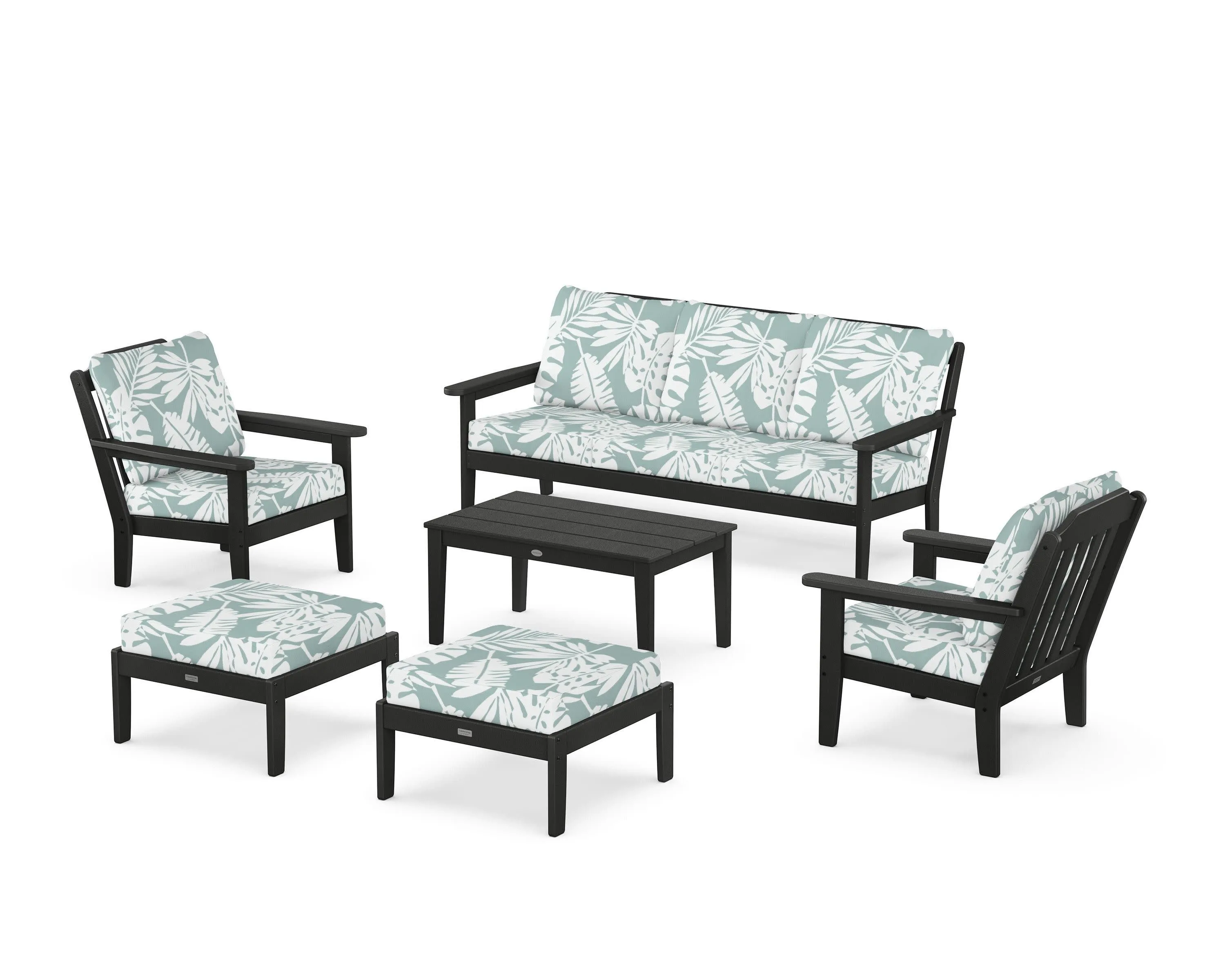 Cottage 6-Piece Lounge Sofa Set
