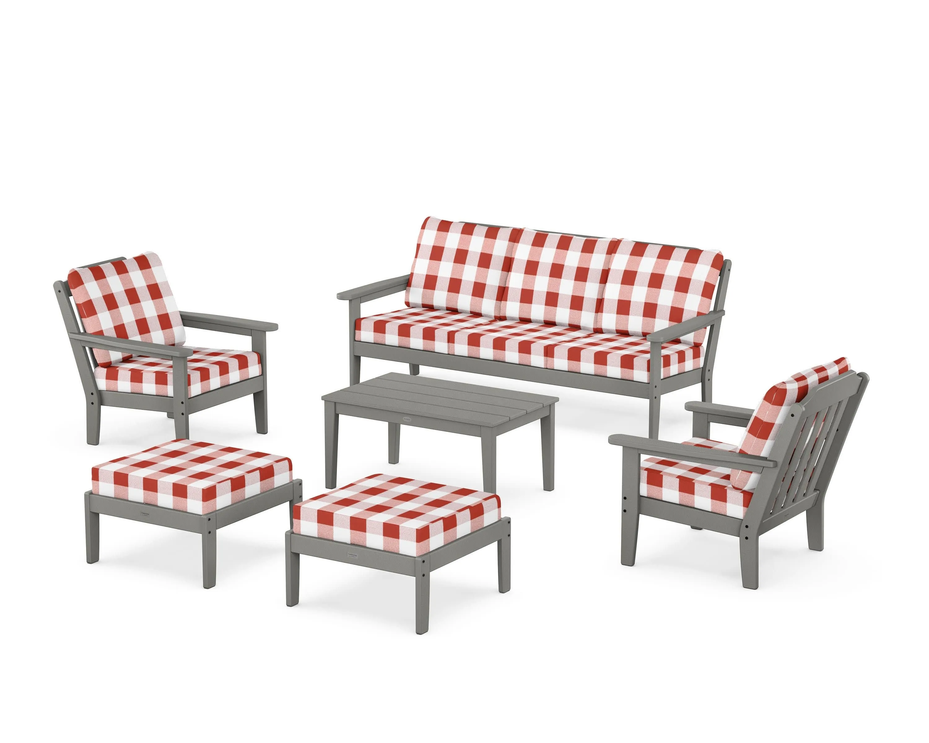 Cottage 6-Piece Lounge Sofa Set