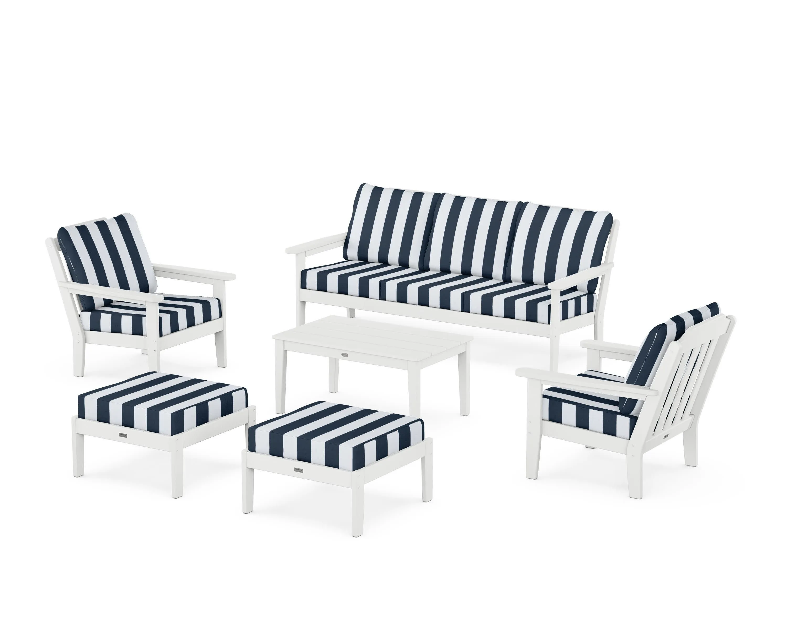 Cottage 6-Piece Lounge Sofa Set