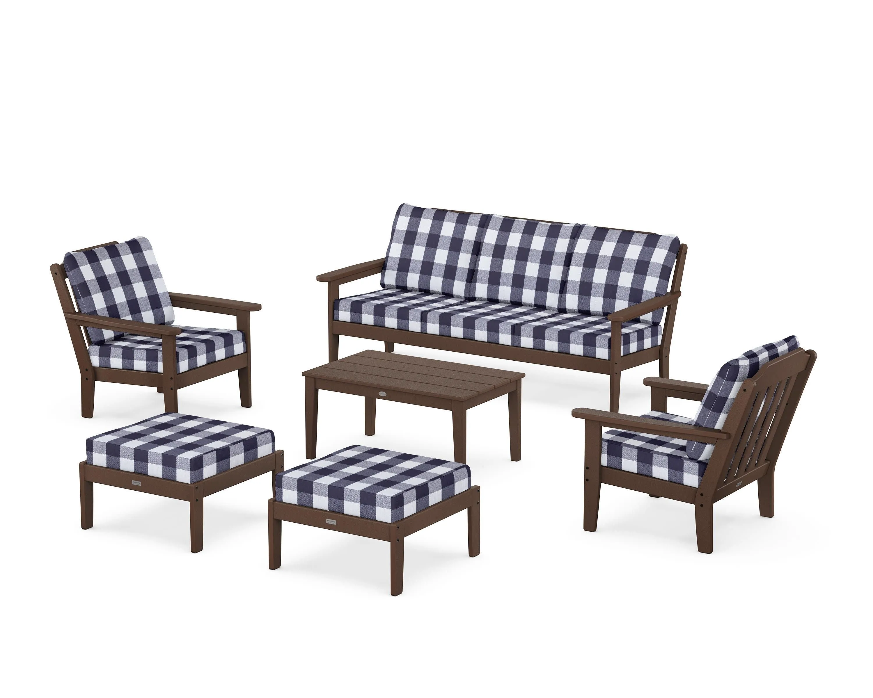 Cottage 6-Piece Lounge Sofa Set