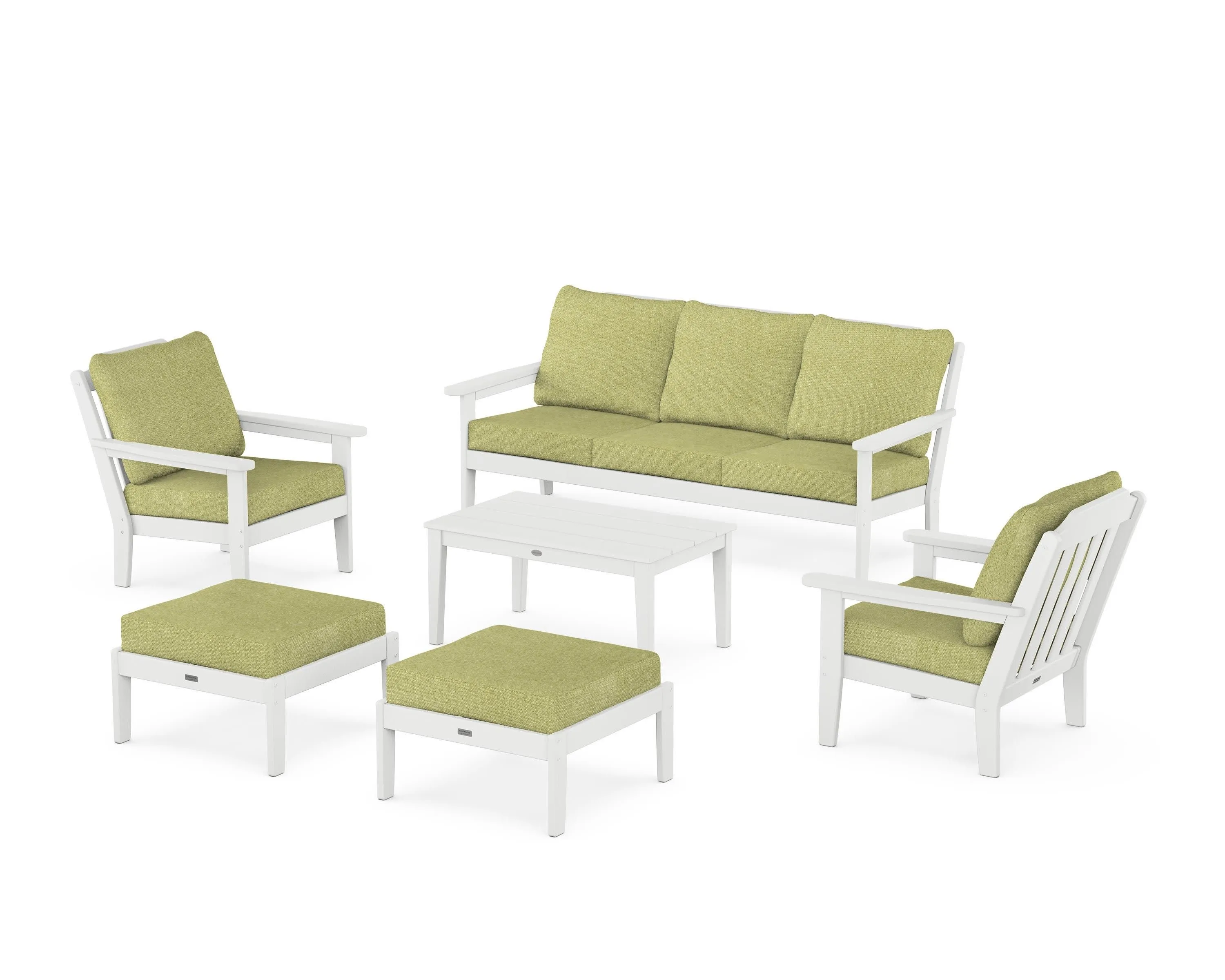 Cottage 6-Piece Lounge Sofa Set
