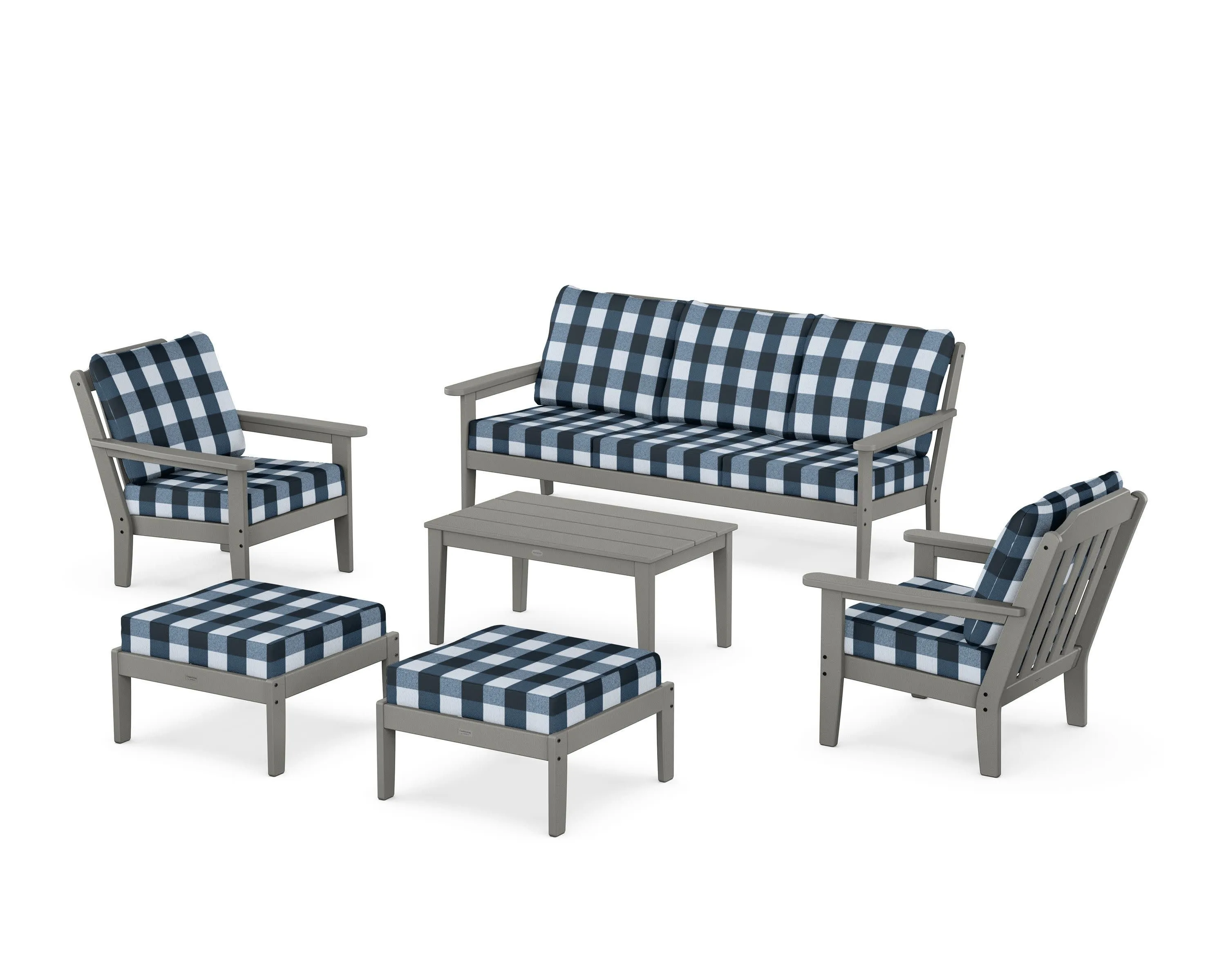 Cottage 6-Piece Lounge Sofa Set