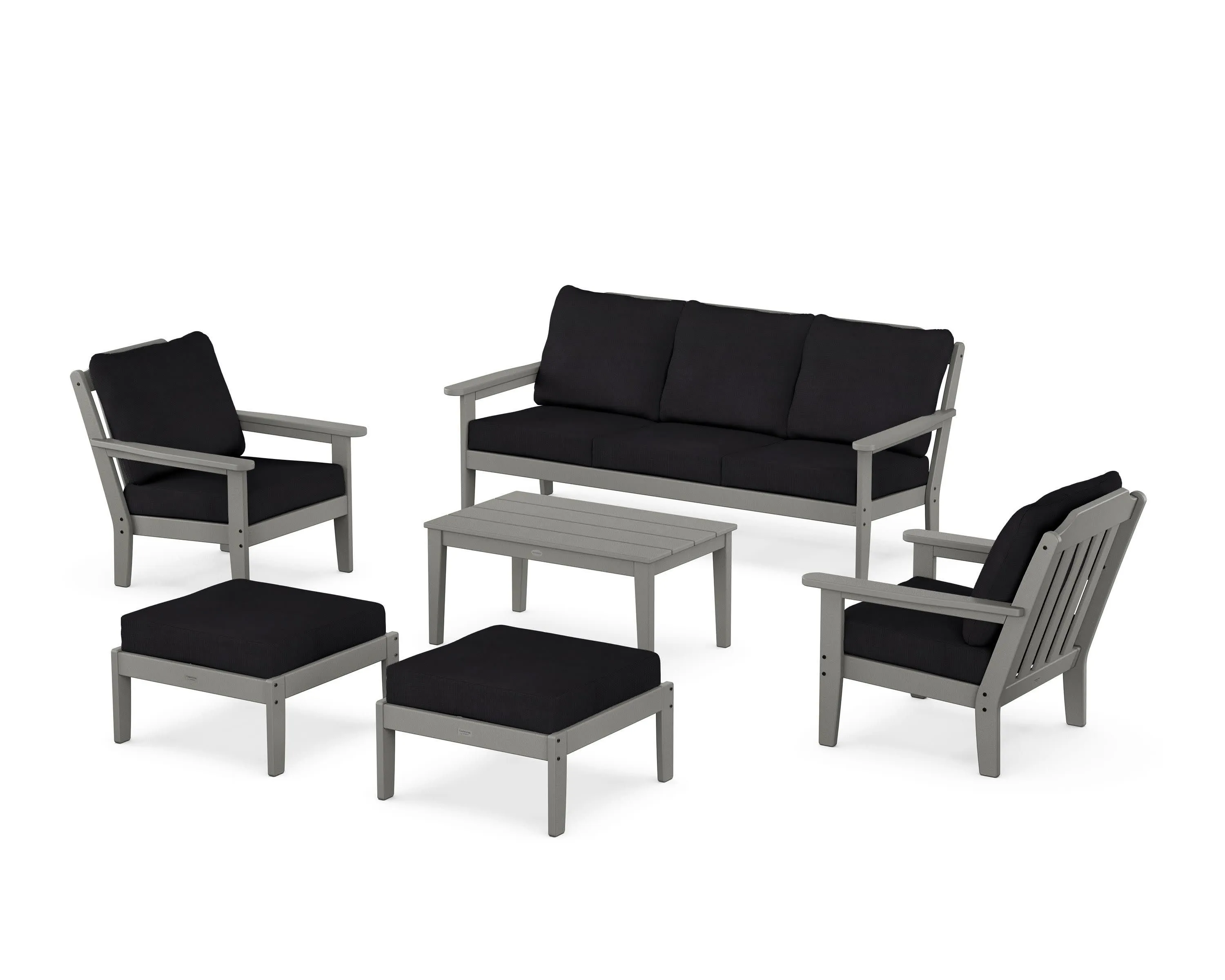 Cottage 6-Piece Lounge Sofa Set