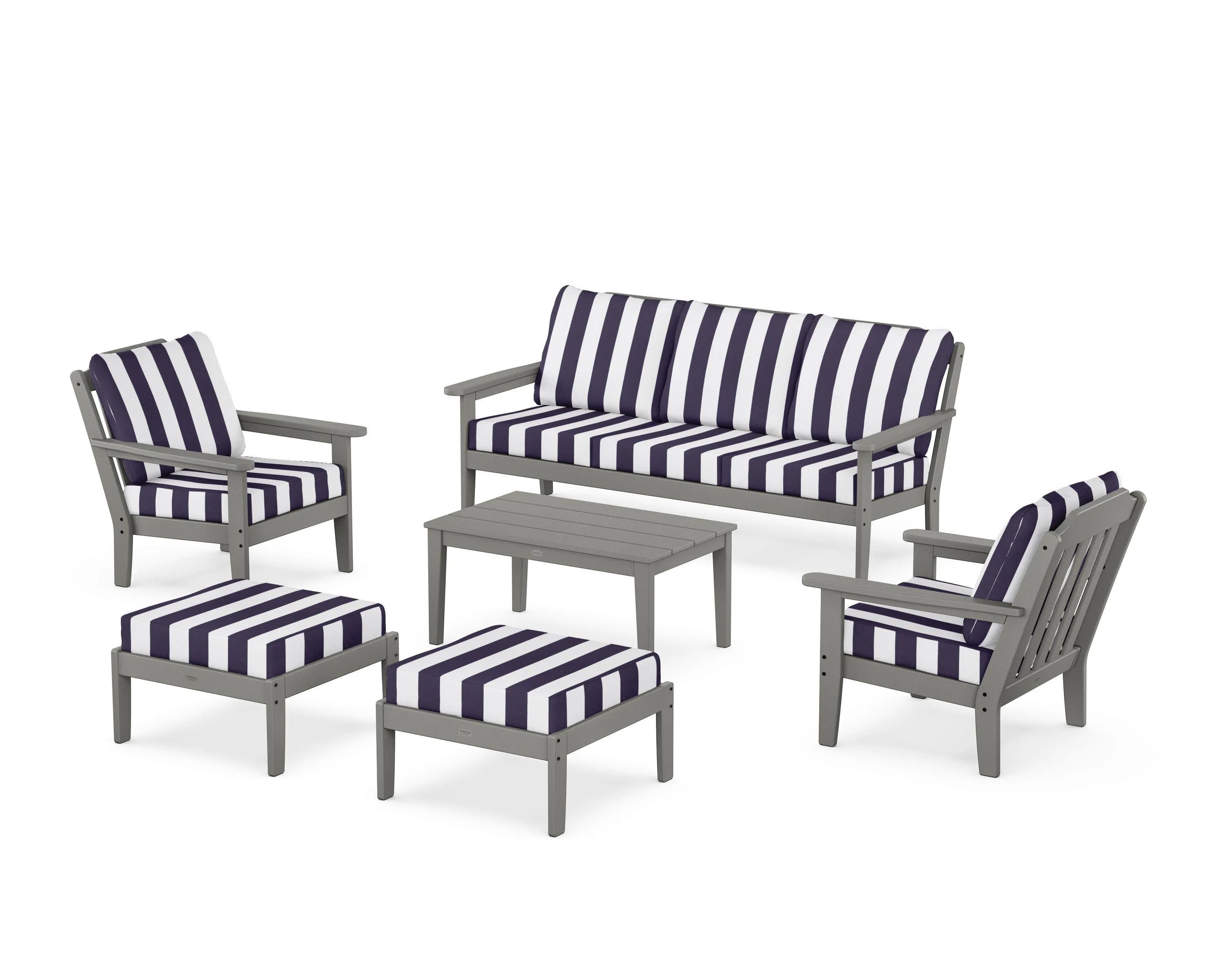 Cottage 6-Piece Lounge Sofa Set