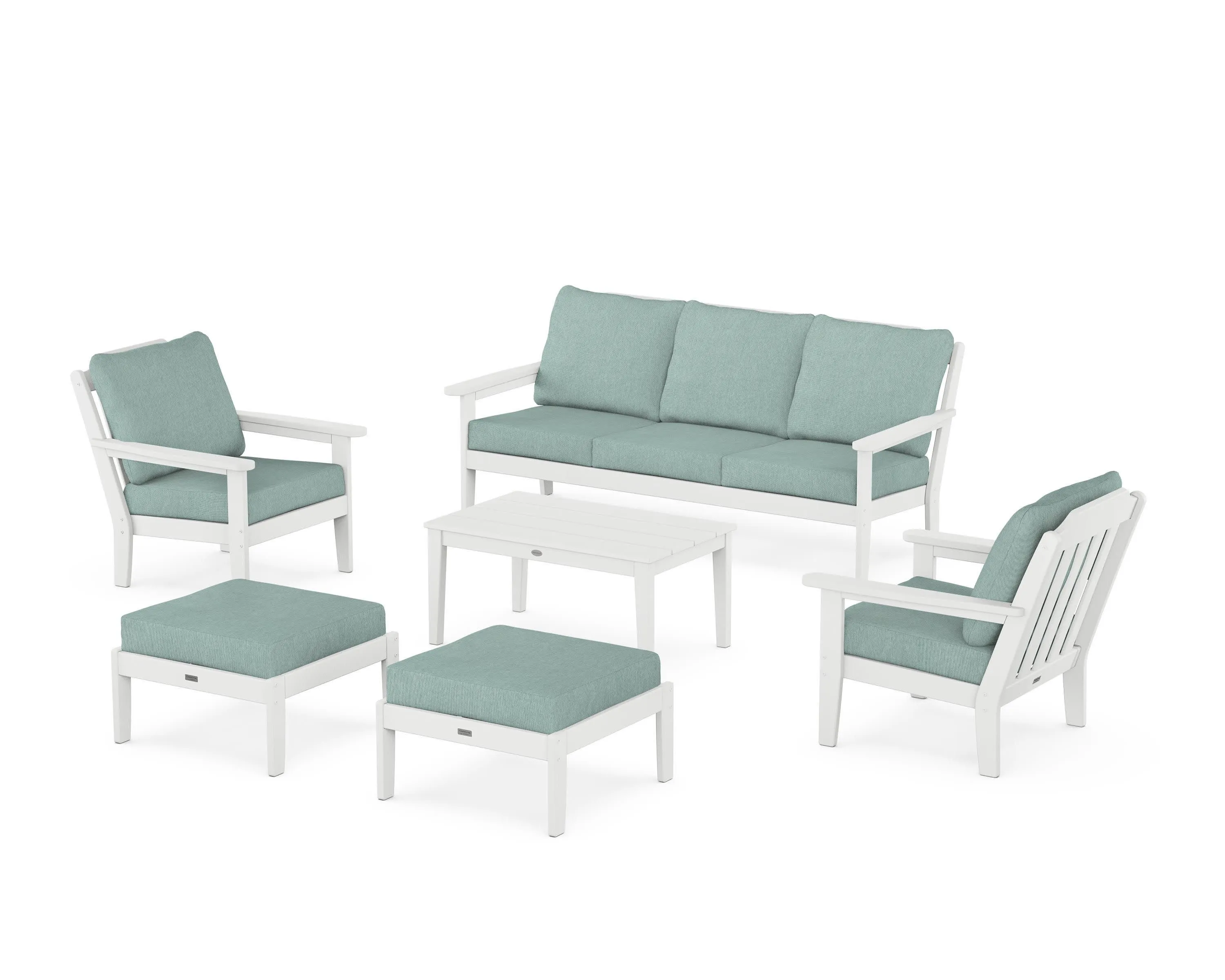 Cottage 6-Piece Lounge Sofa Set