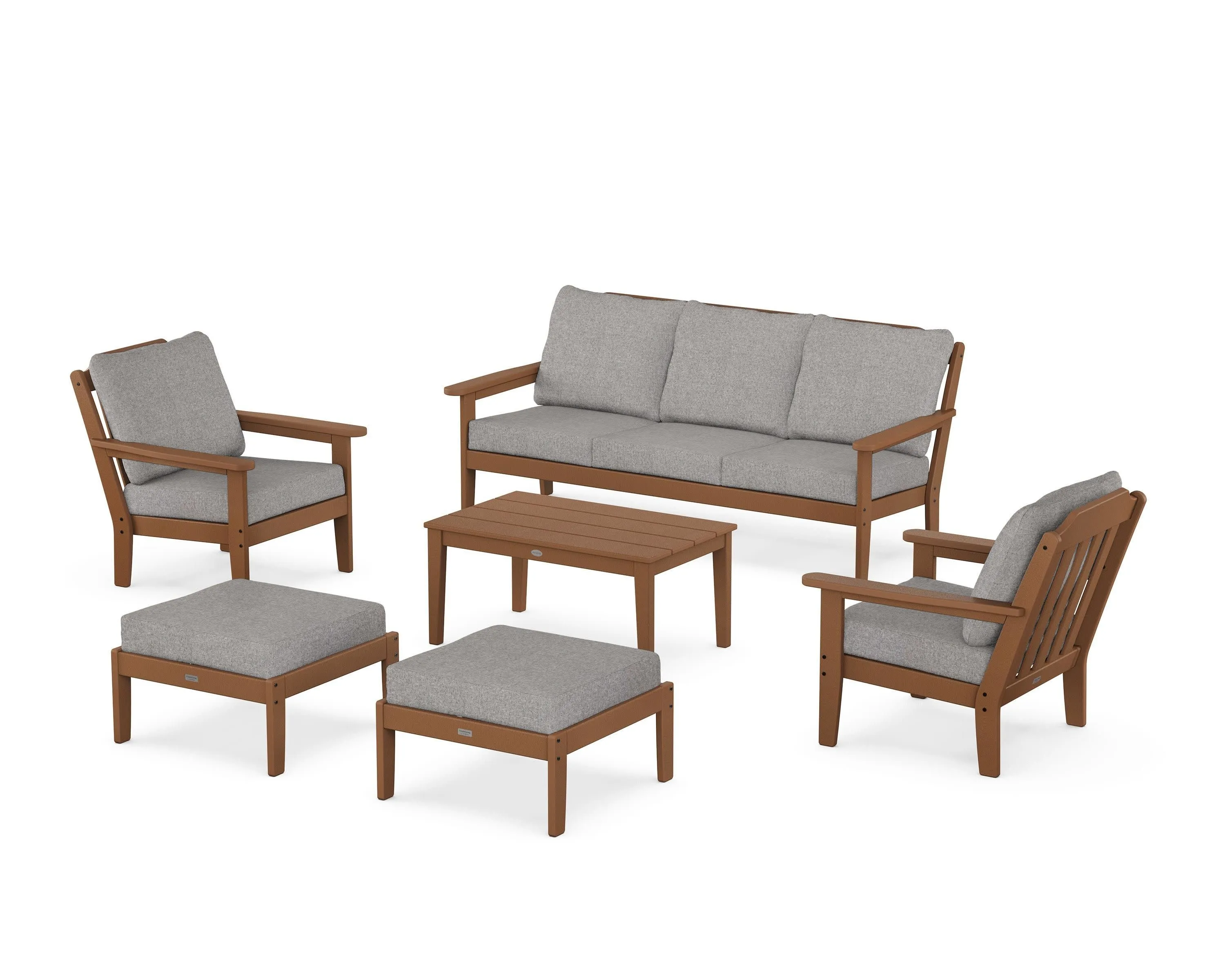 Cottage 6-Piece Lounge Sofa Set