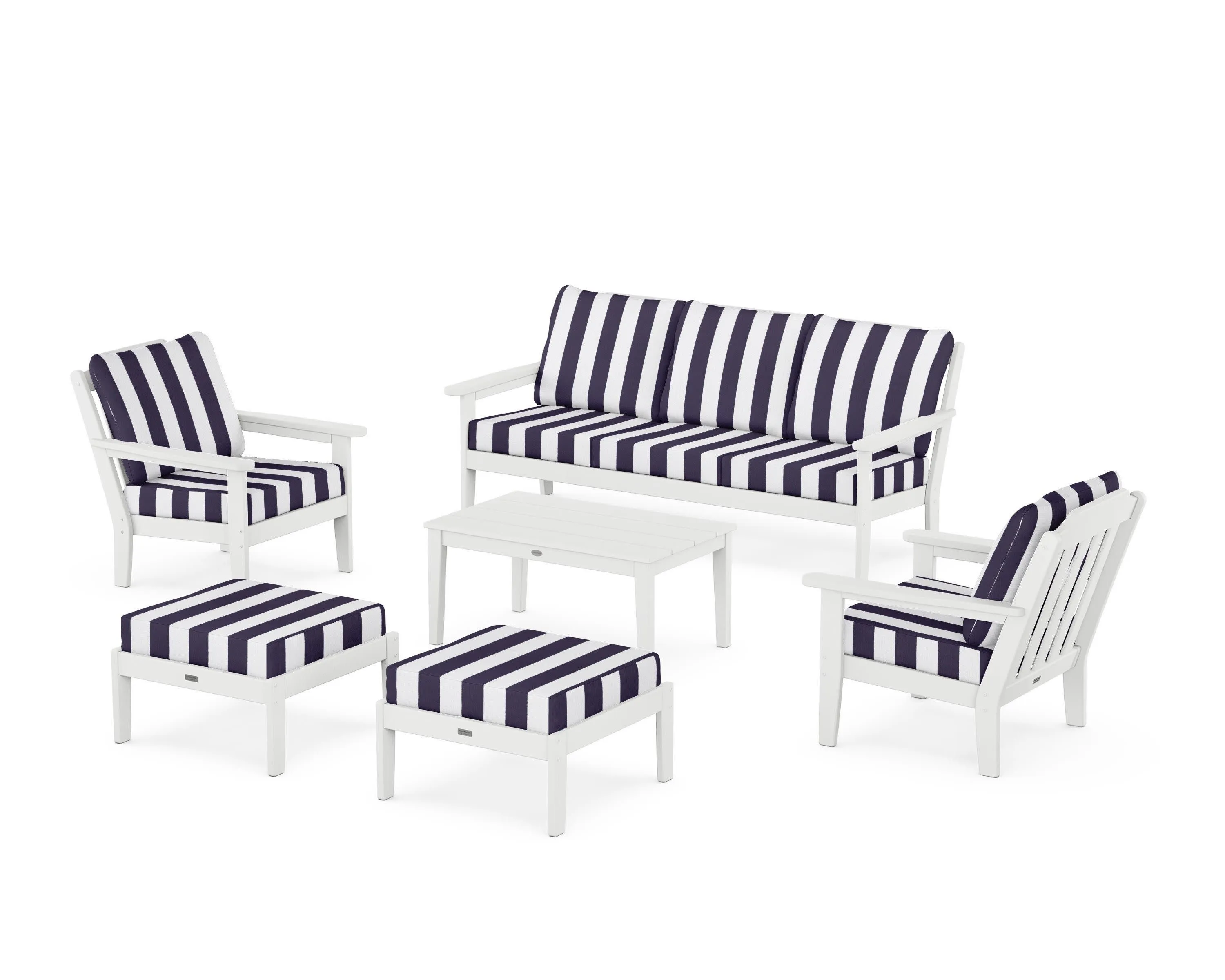 Cottage 6-Piece Lounge Sofa Set