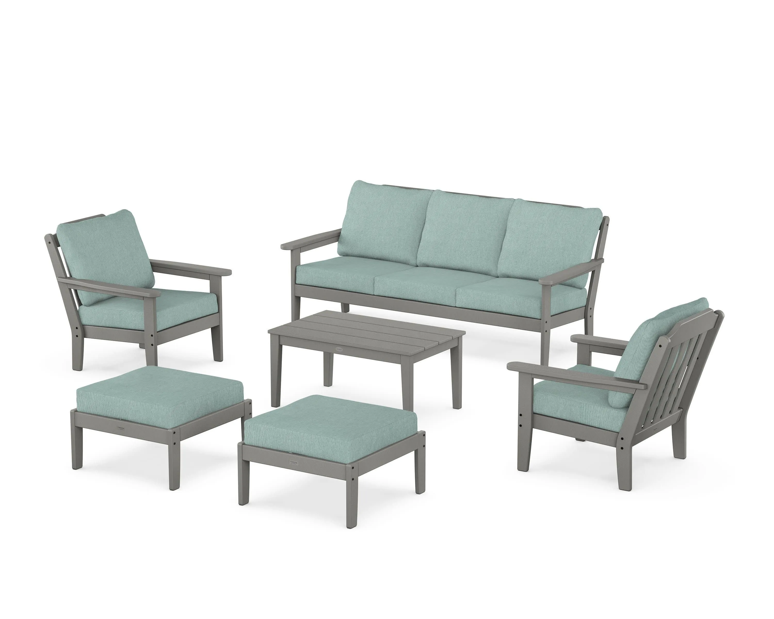 Cottage 6-Piece Lounge Sofa Set