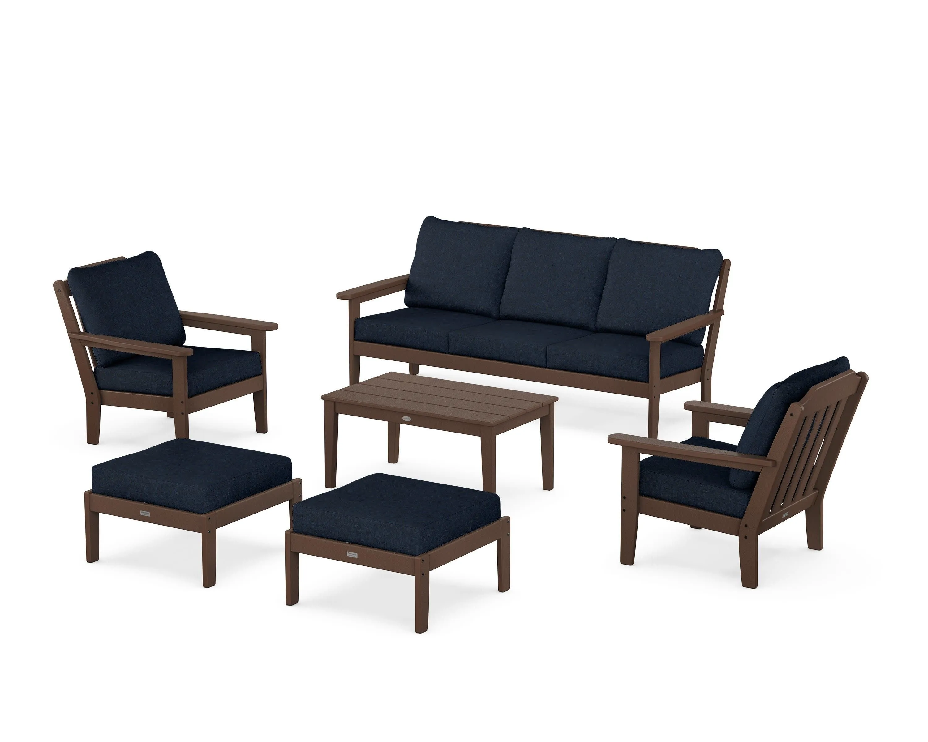Cottage 6-Piece Lounge Sofa Set