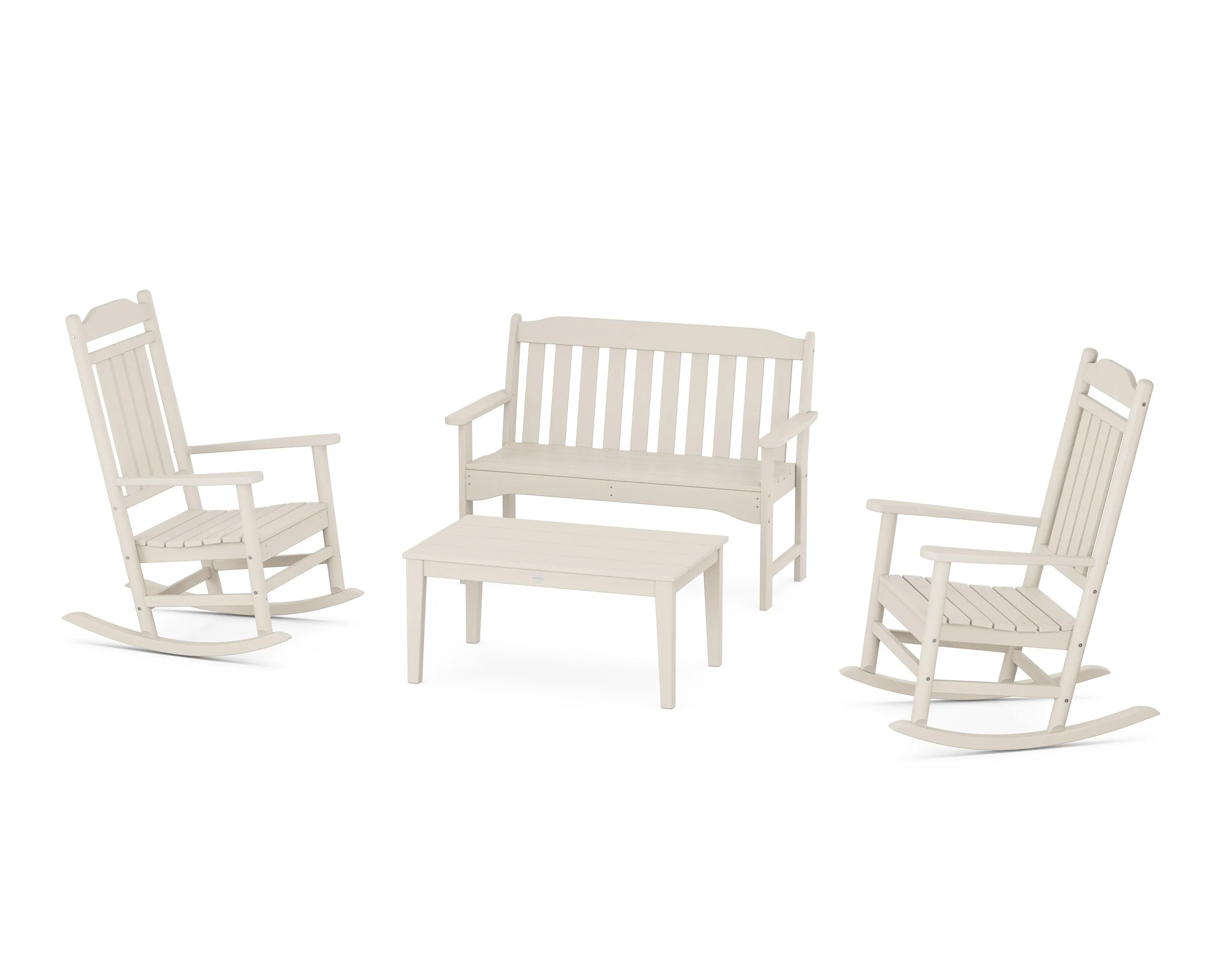 Cottage Legacy Rocking Chair 4-Piece Porch Set