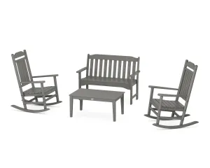 Cottage Legacy Rocking Chair 4-Piece Porch Setoutdoor patio dining furniture set