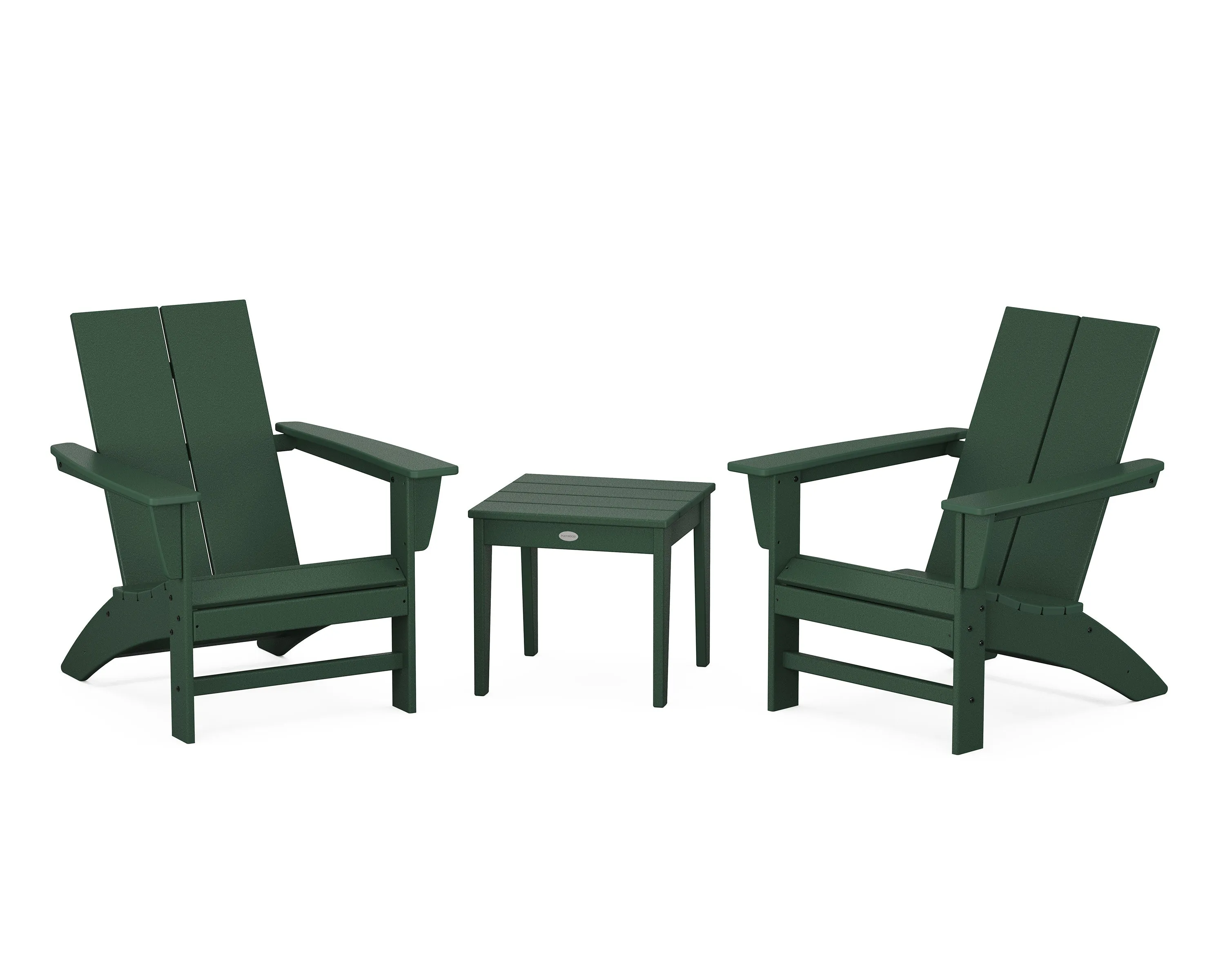 Cottage Modern Adirondack Chair 3-Piece Set