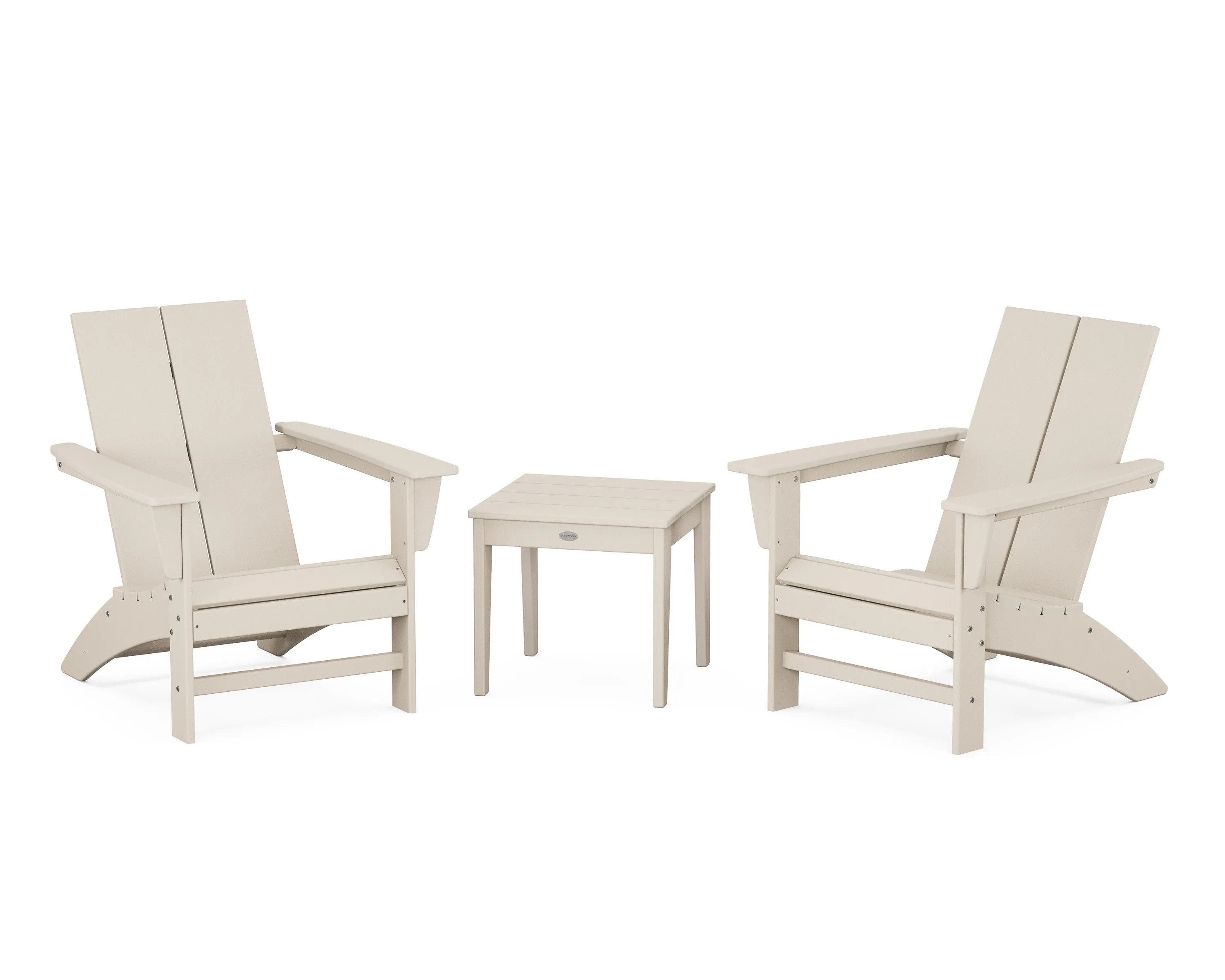 Cottage Modern Adirondack Chair 3-Piece Set