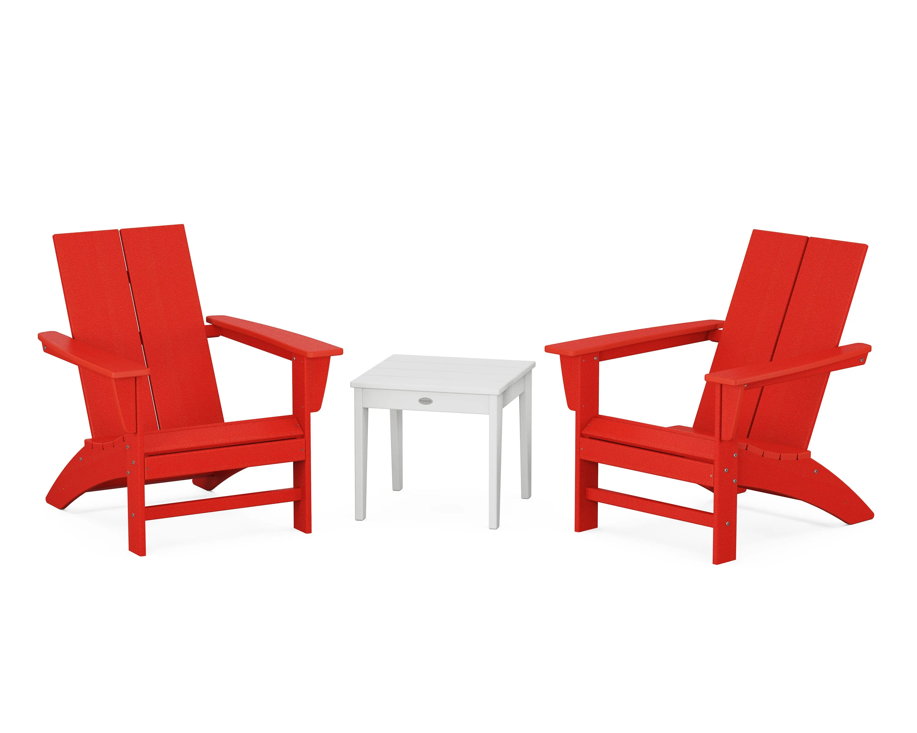 Cottage Modern Adirondack Chair 3-Piece Set