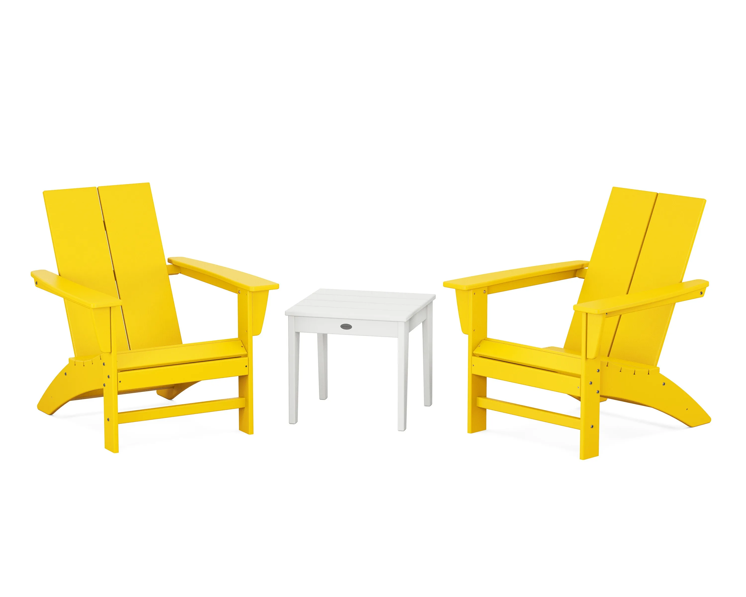 Cottage Modern Adirondack Chair 3-Piece Set