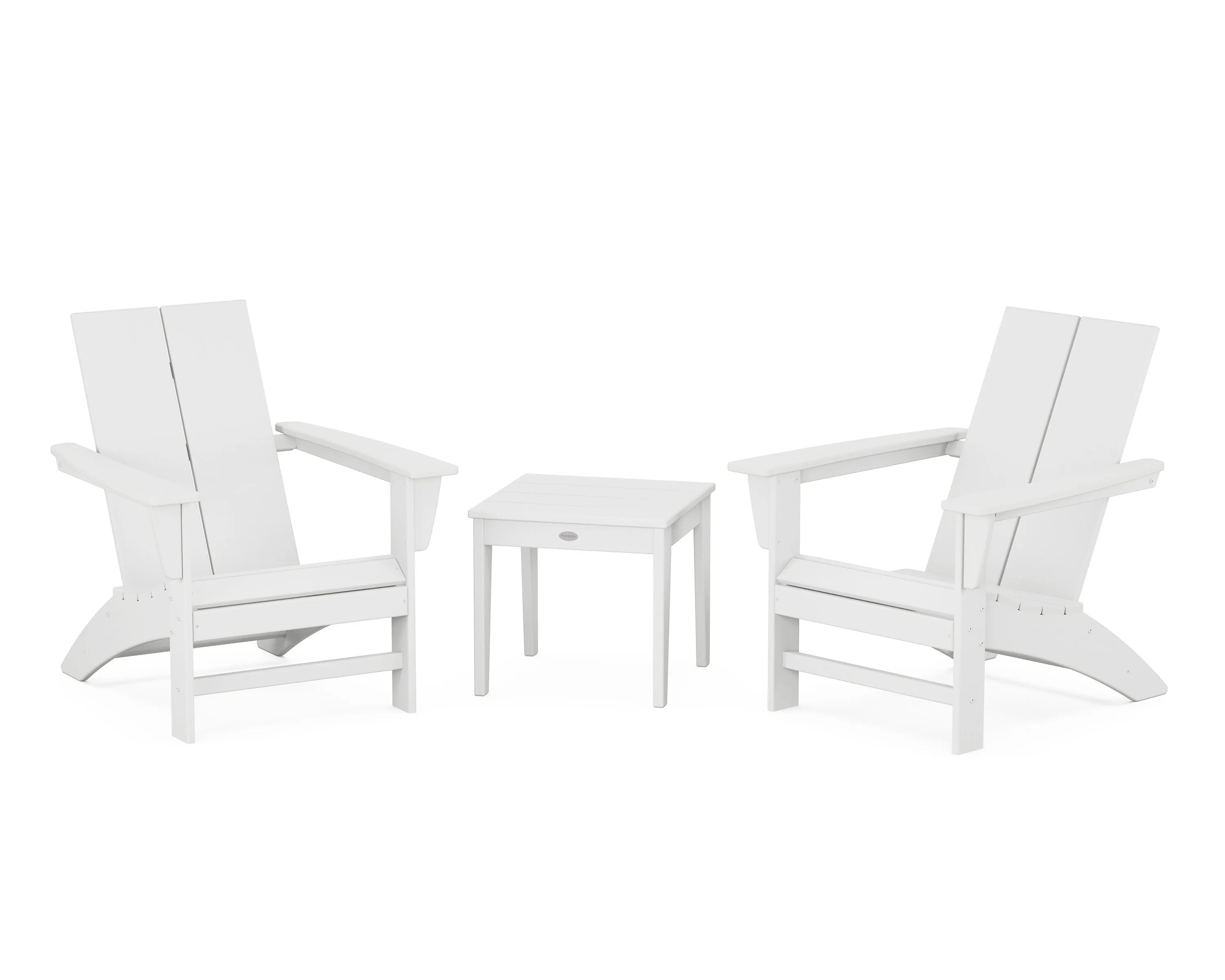 Cottage Modern Adirondack Chair 3-Piece Set