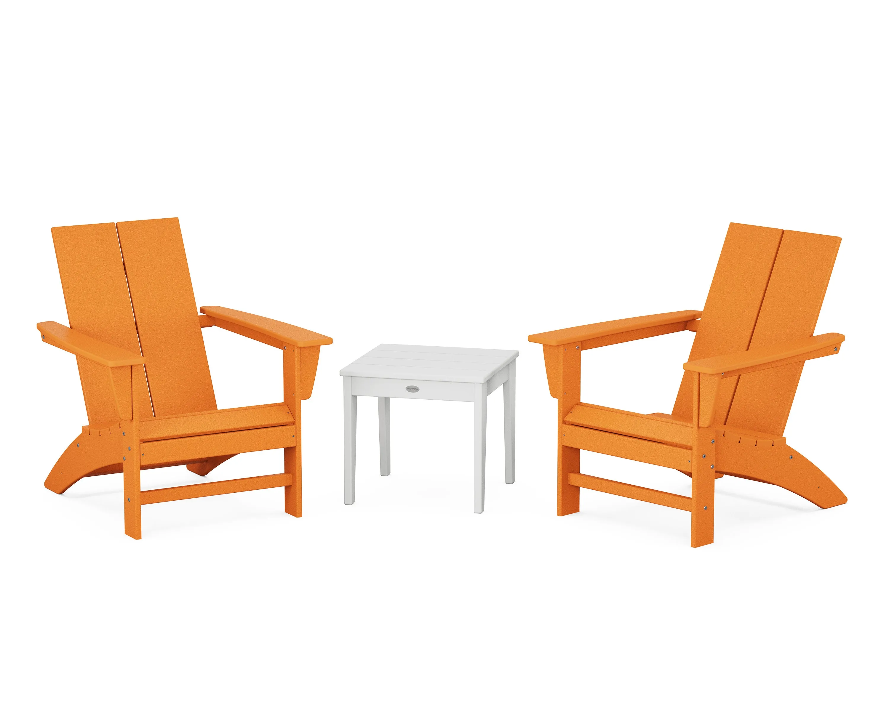 Cottage Modern Adirondack Chair 3-Piece Set