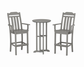 Cottage 3-Piece Farmhouse Bar Setoutdoor patio furniture set
