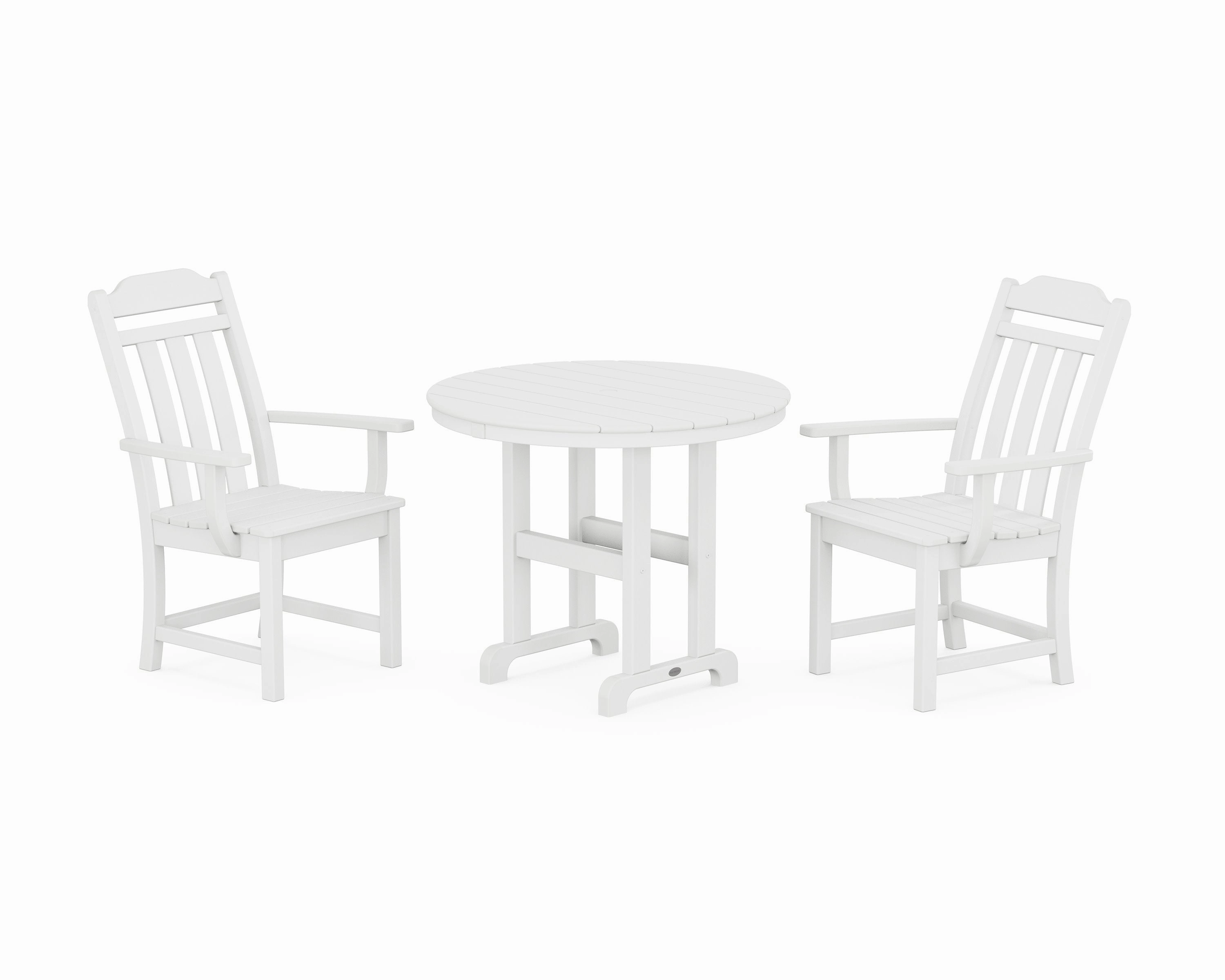 Cottage 3-Piece Farmhouse Dining Set