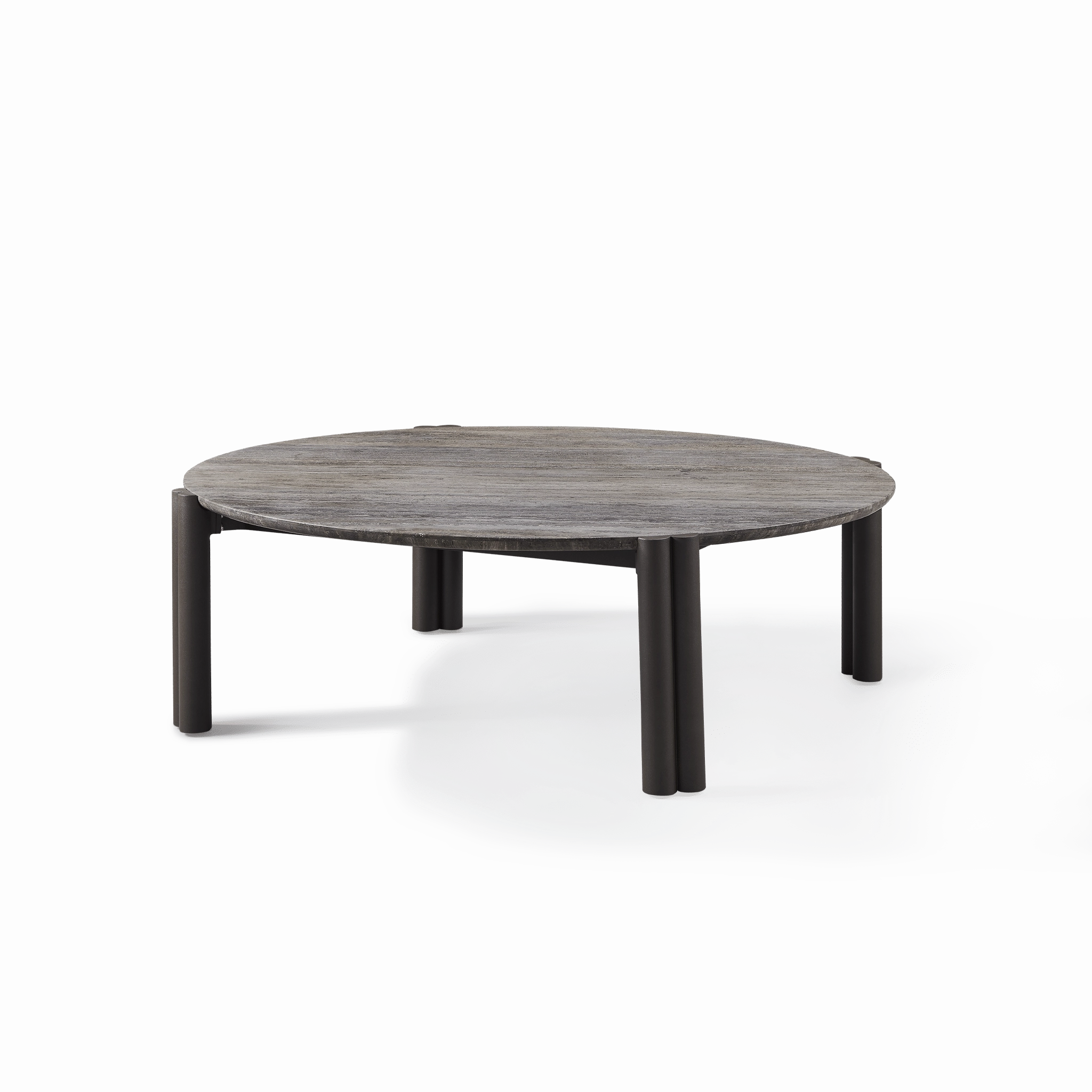 Cove Aluminum Round Coffee Table