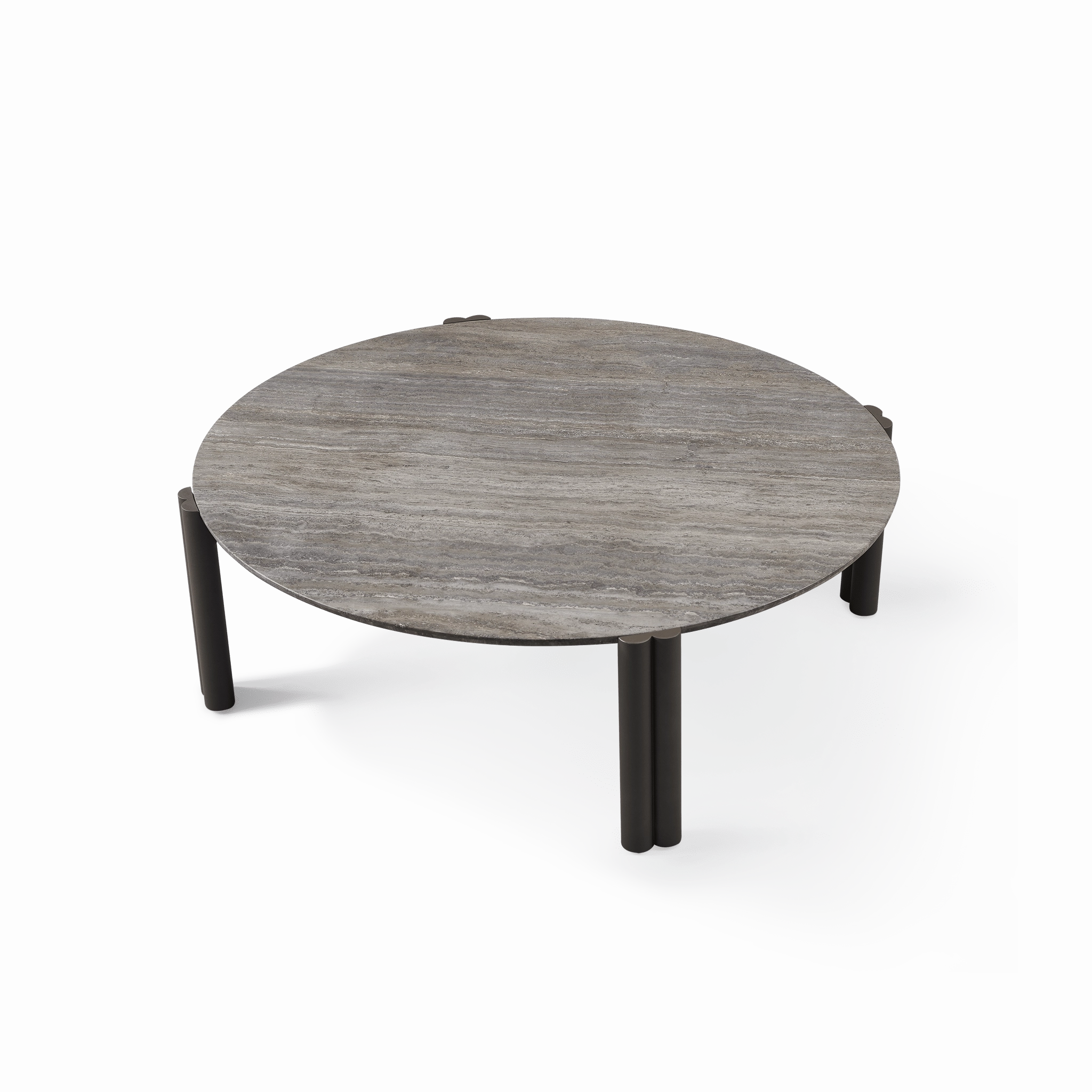 Cove Aluminum Round Coffee Table
