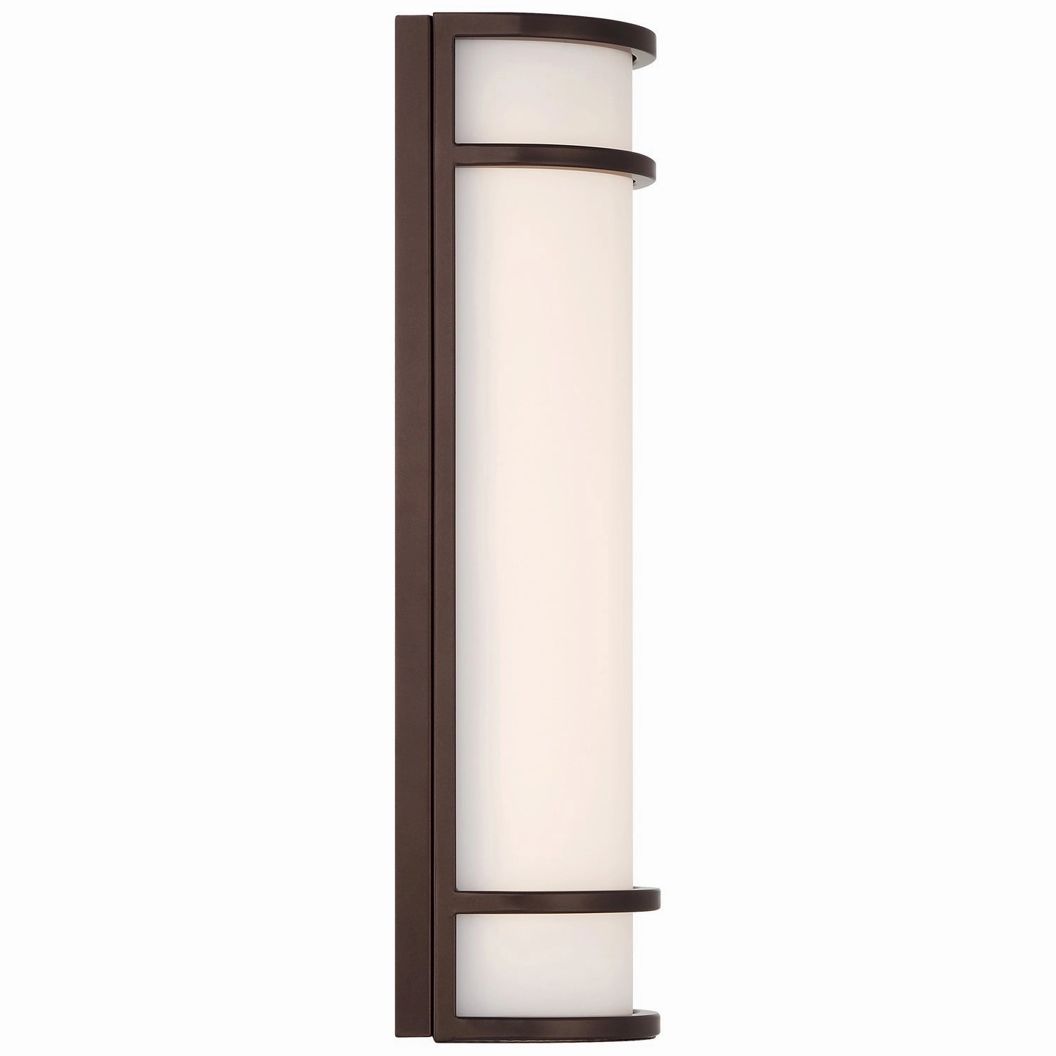 Cove Dual Voltage LED Outdoor Wall Mount Bronze