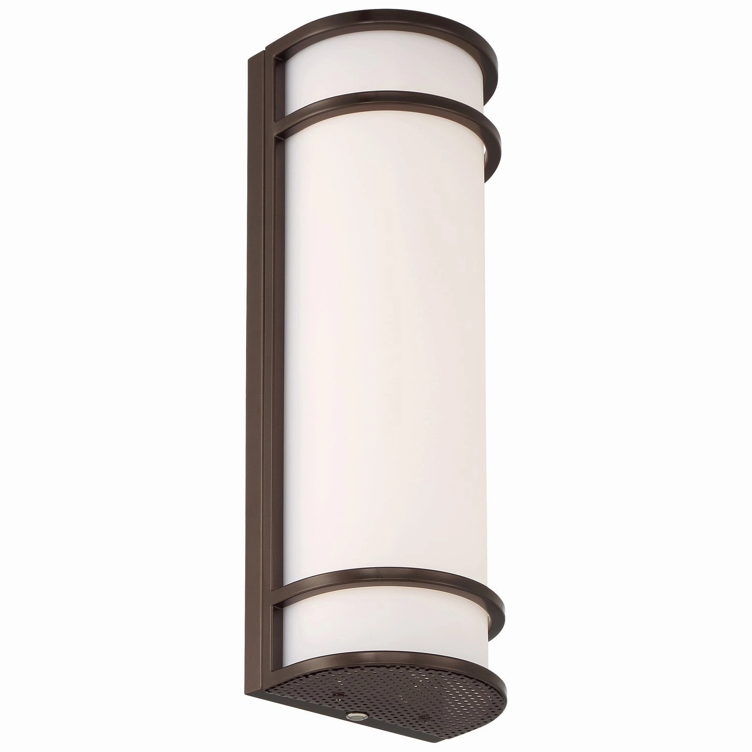 Cove Dual Voltage LED Outdoor Wall Mount Bronze