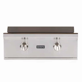 Coyote 30-inch Built-in Flat Top Natural Gas Grill C1FTG30NG compact BBQ grill for small spaces