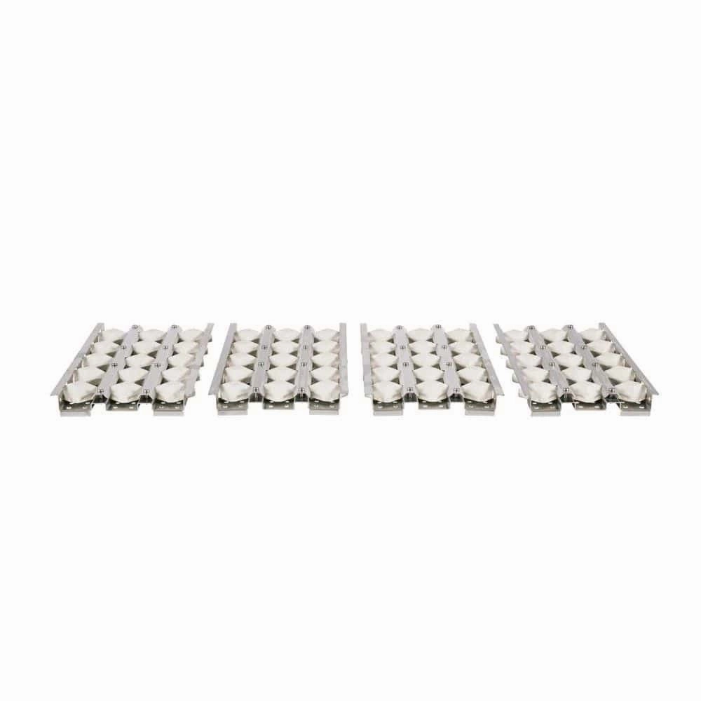 Coyote 36-inch 4 Piece Set Stainless Steel Ceramic Briquette C2BRIQ36Stainless steel BBQ tool set