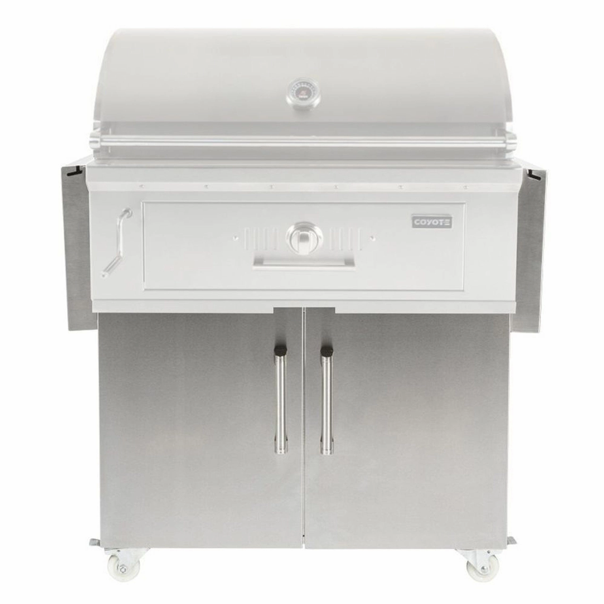 Coyote 36-inch Stainless Steel Charcoal Grill Cart C1CH36CTStainless steel BBQ tool set