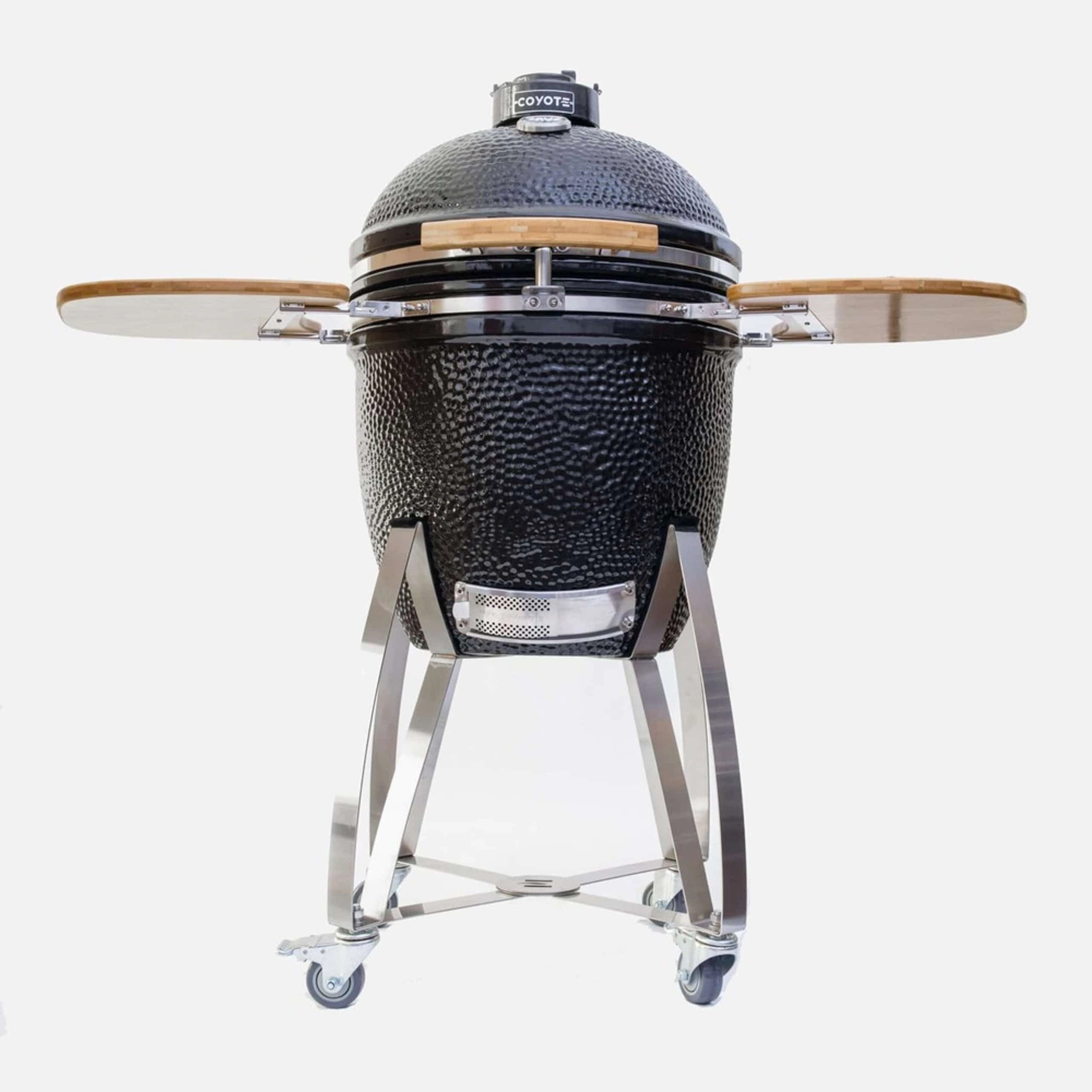 Coyote Asado Ceramic Freestanding Smoker Grill C1CHCS-FS
