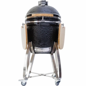 Coyote Asado Ceramic Freestanding Smoker Grill C1CHCS-FS compact BBQ grill for small spaces